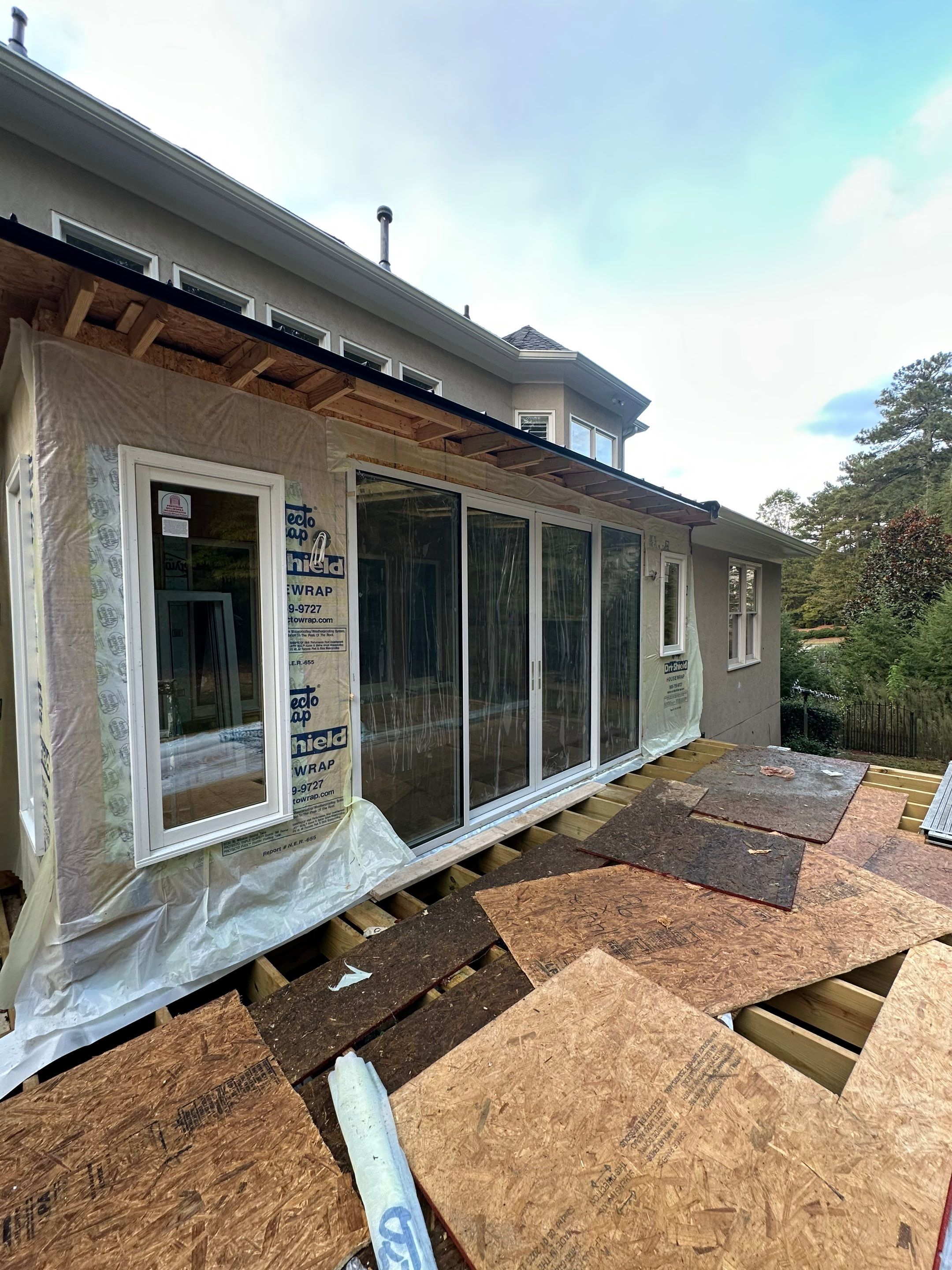 Deck/Sunroom Project in Alpharetta by Atlanta Design Group