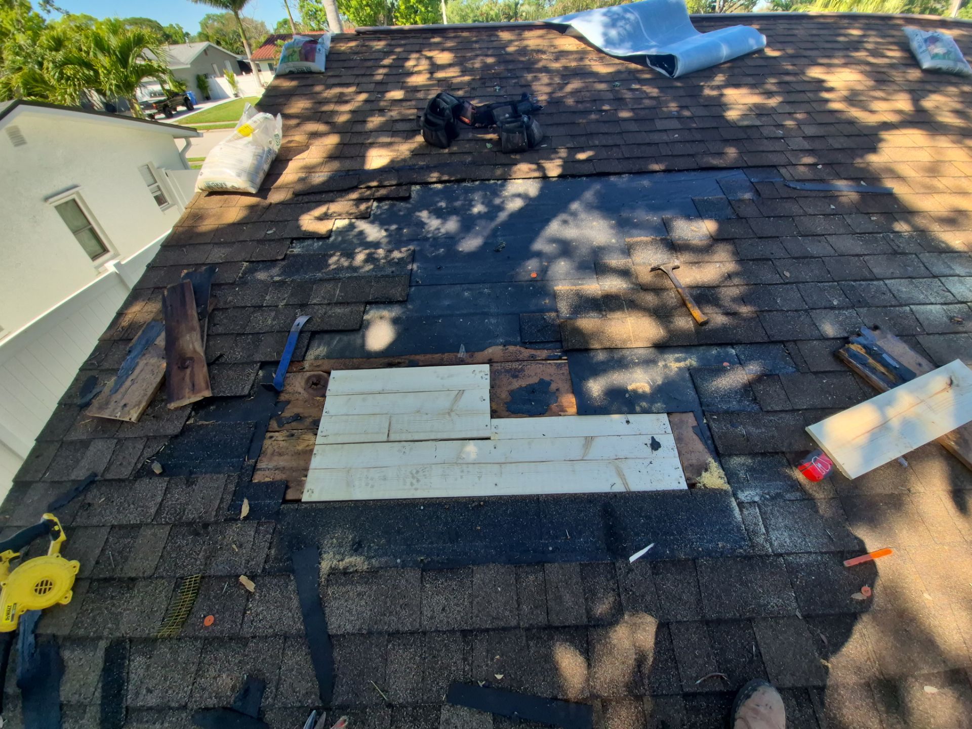 Project in St. Petersburg 33703 by Mitchell Roofing Company LLC