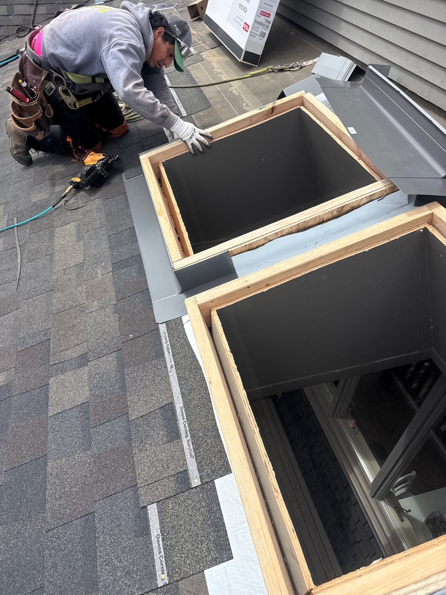 Complete Architectural Shingle Reroof and OSB Decking Repair in Eugene by BEST Roofing & Waterproofing