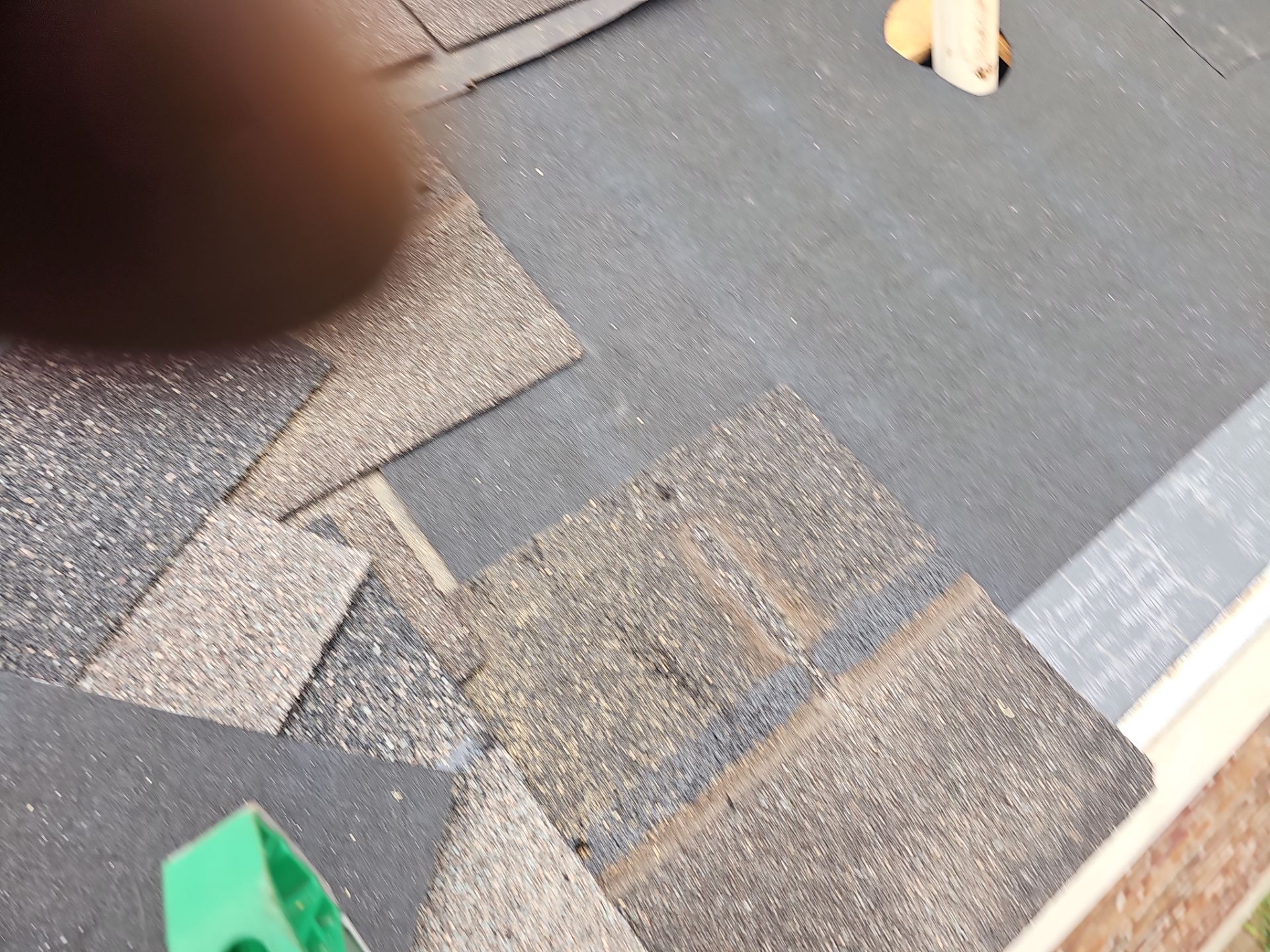 Hail Damage using Owen's Corning Duration (Lifetime) Shingles by Roof Repair Company
