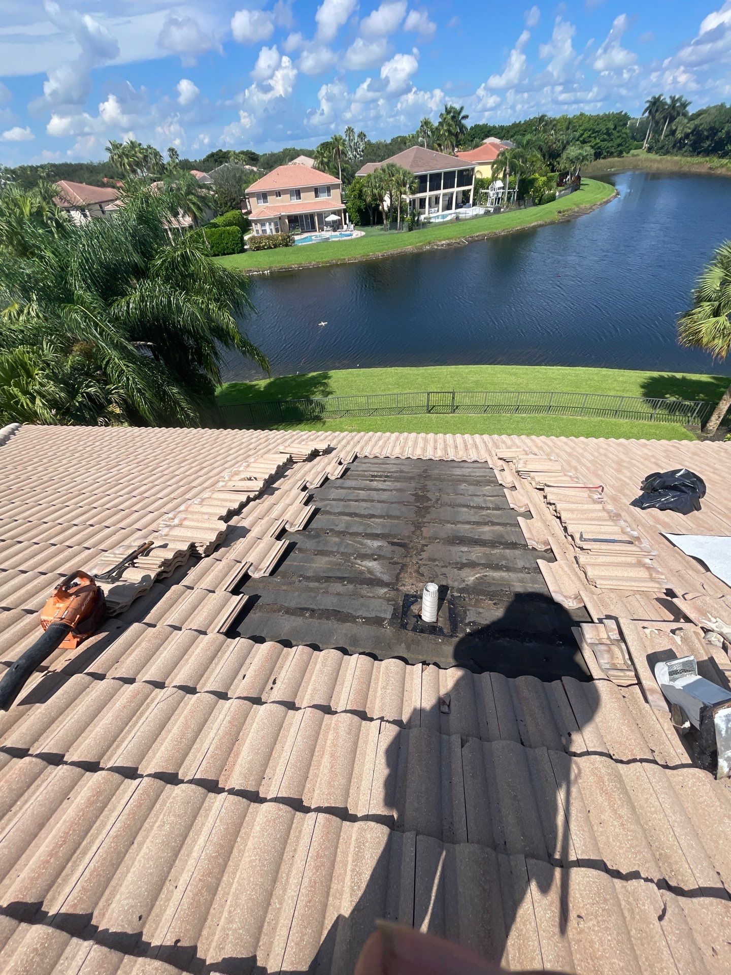 Tile Roof Repair - Delray Beach by Hercules Roofing