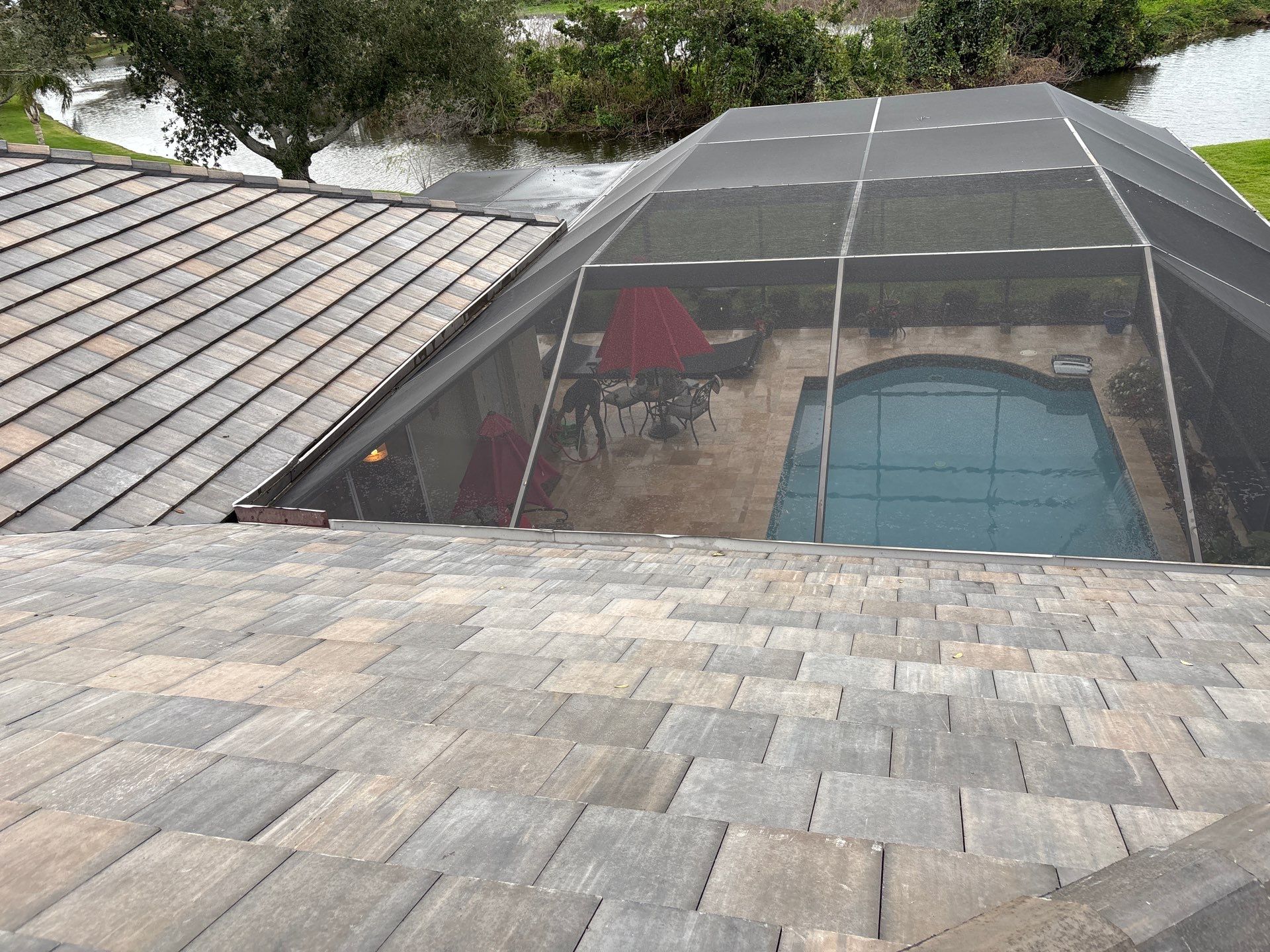 Residential Roofing Installation using roofing tiles from Eagle Roofing Products! by Gopher Roofing