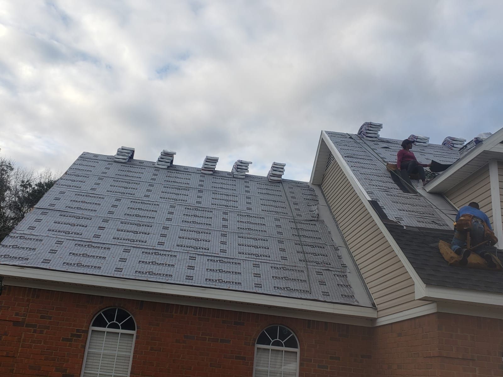 Residential Roofing Installation using Roof Replacement by American Roofing & Construction LLC