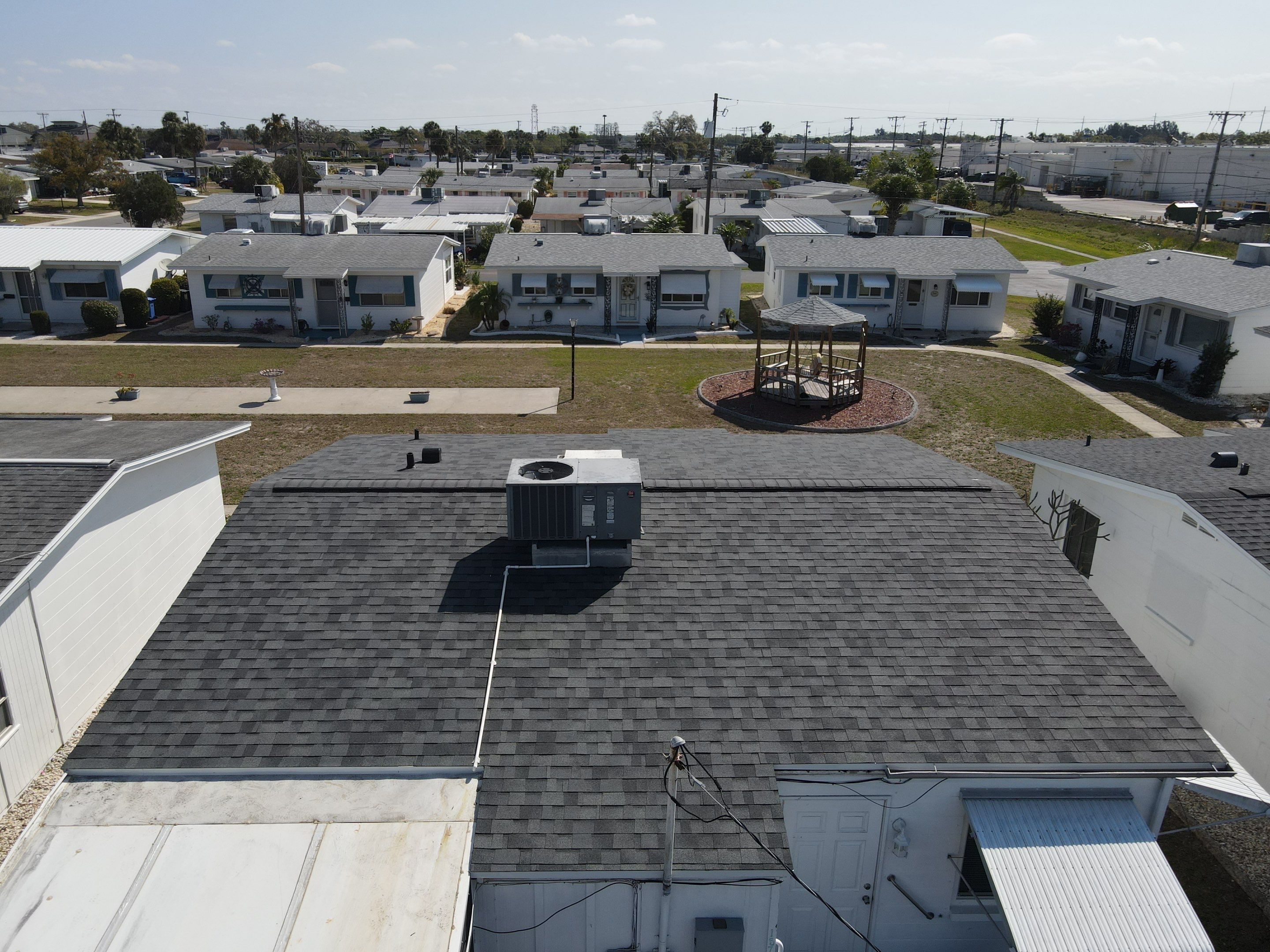 Roof replacement in Sun City Center, FL. by Steadfast Roofing