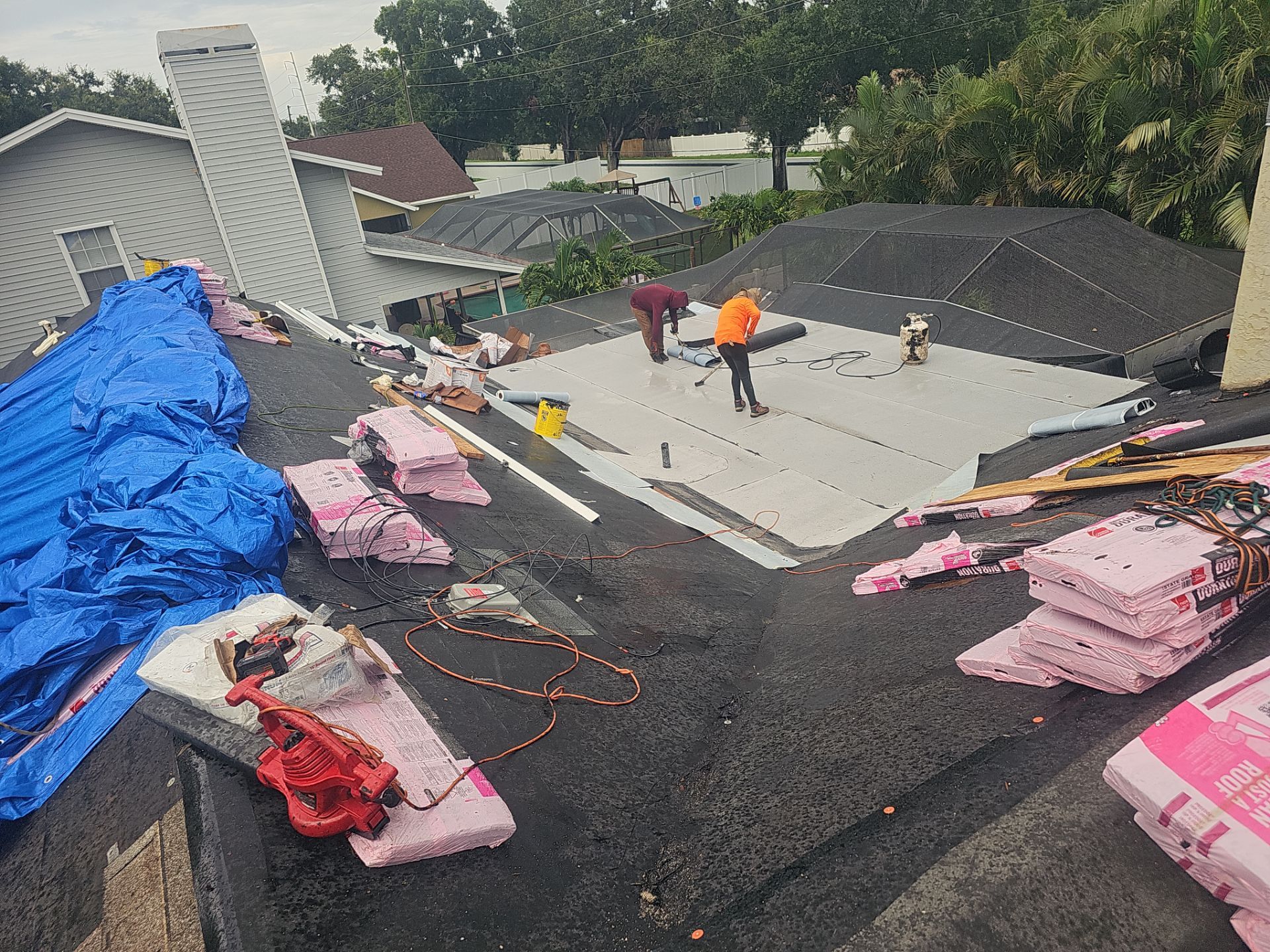 Project in St. Petersburg 33702 by Mitchell Roofing Company LLC 