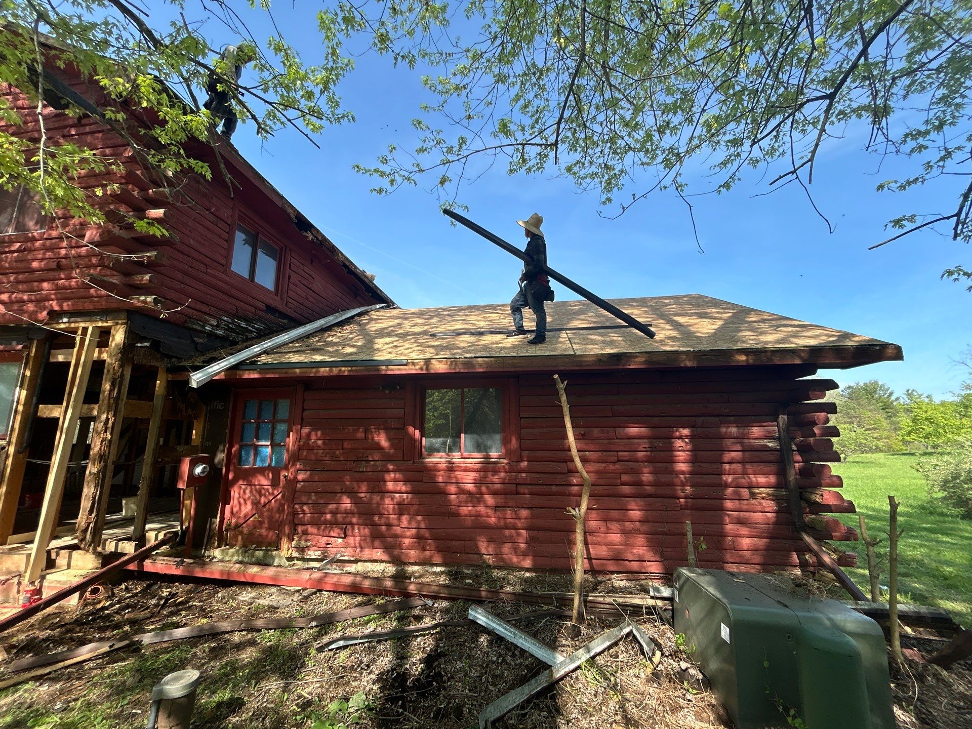 Old Farmhouse Remodel by Columbus Roofing Company