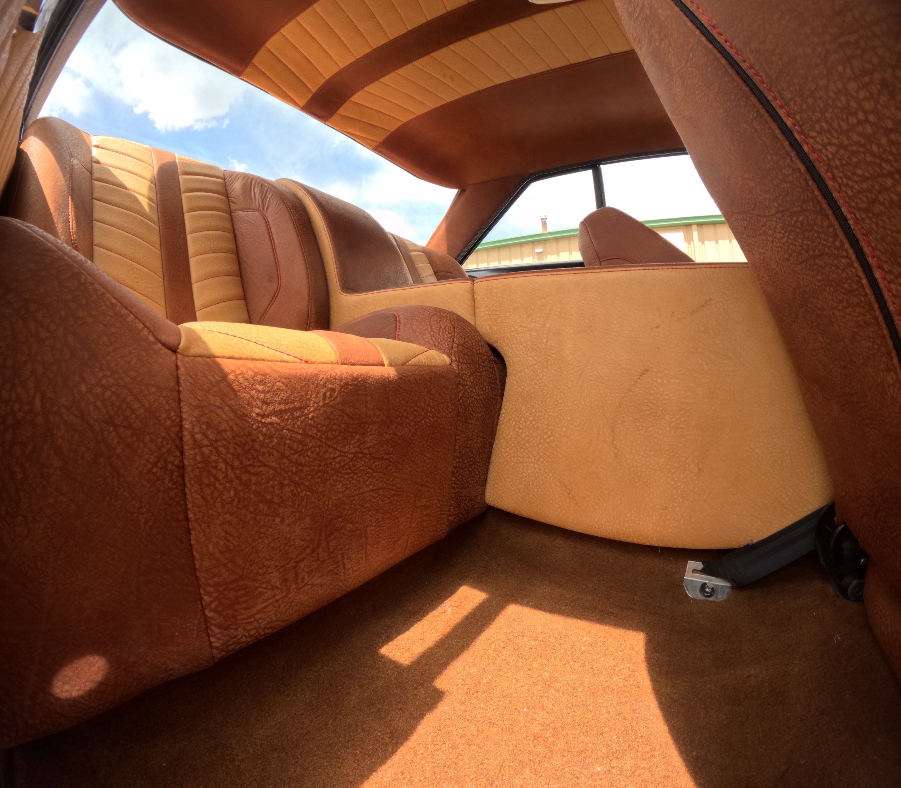 1963 Nova SS Custom Leather Interior  by Rocky Mountain Upholstery Co