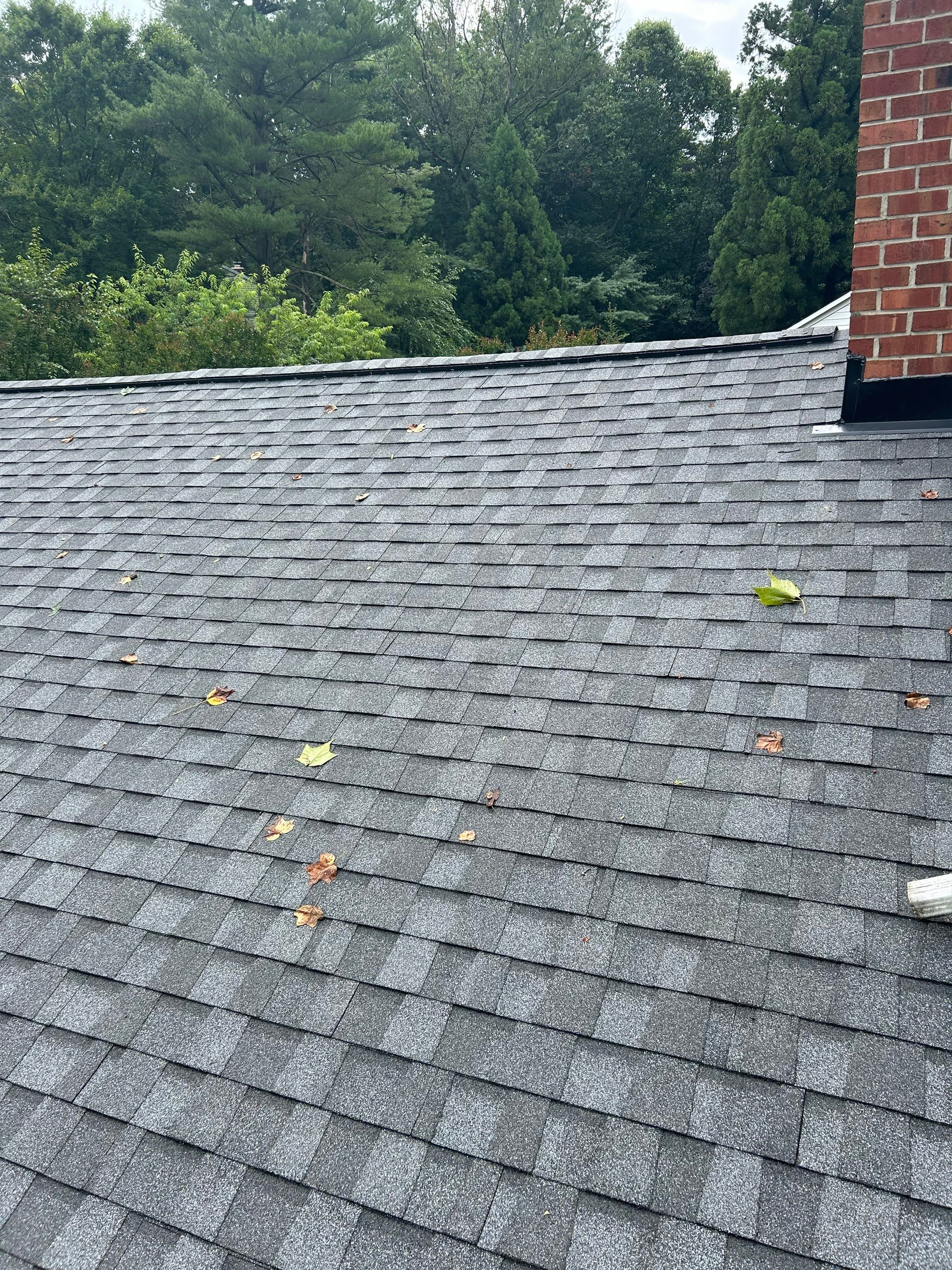 Oakton: Residential Roof Replacement with CertainTeed Landmark Designer Shingles in Pewter by RM Banning, Inc.