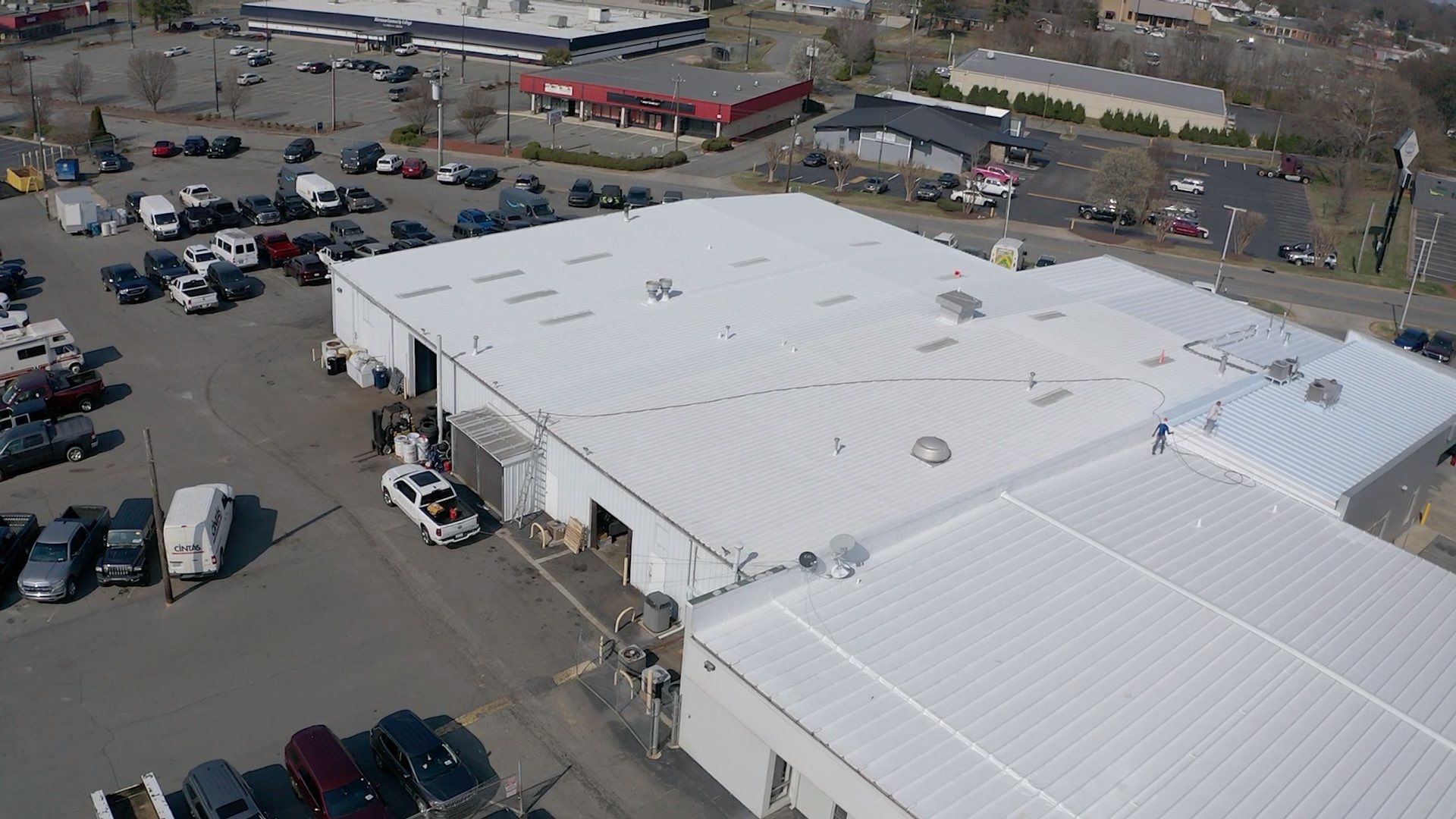 Acrylic Coating  by Just In Time Roofing and Restoration