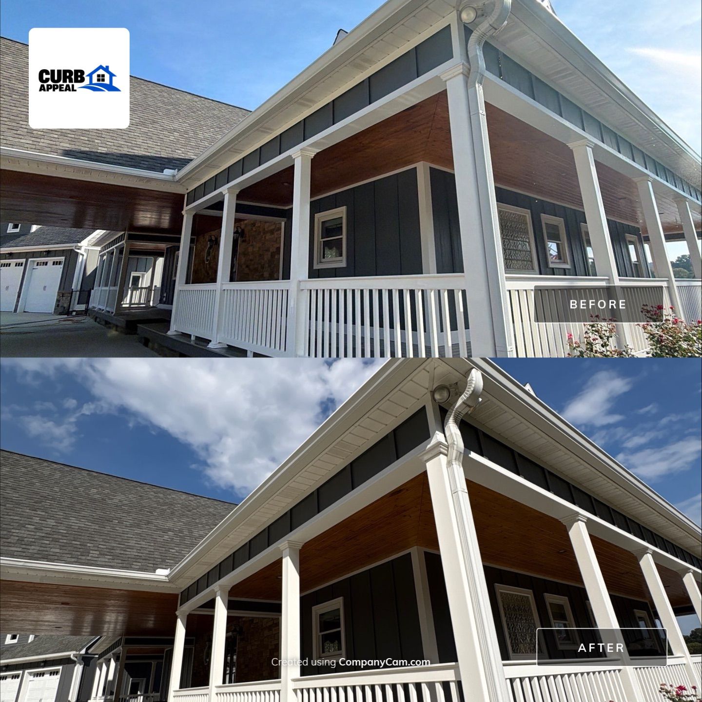 Project in Chattanooga by Curb Appeal 