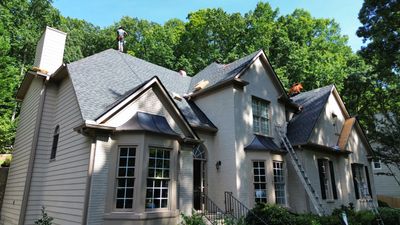 Cumming, GA Roof Replacement GAF Timberline HDZ Charcoal