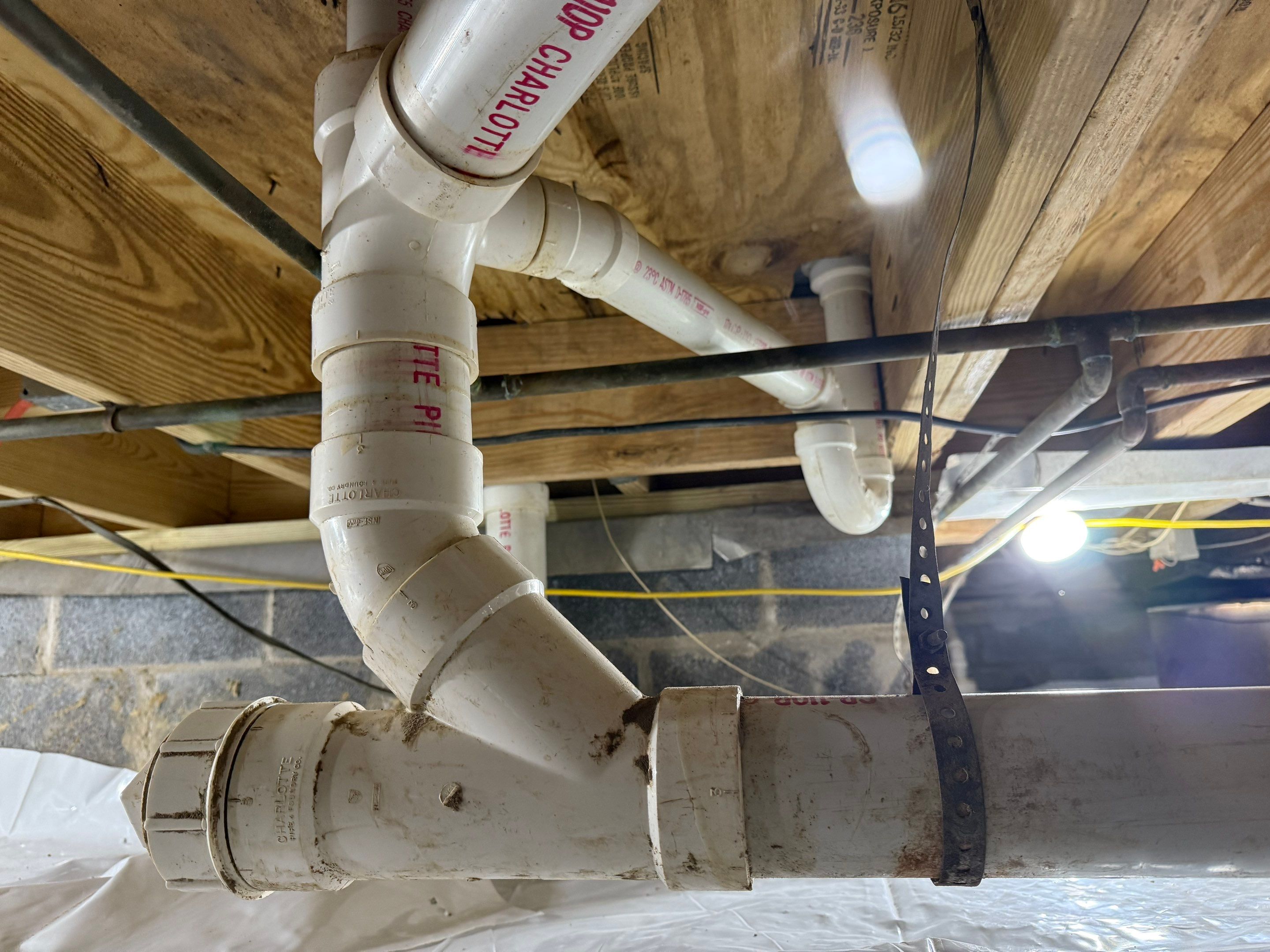 Project in Carrsville by Patriot Crawl Space Repairs