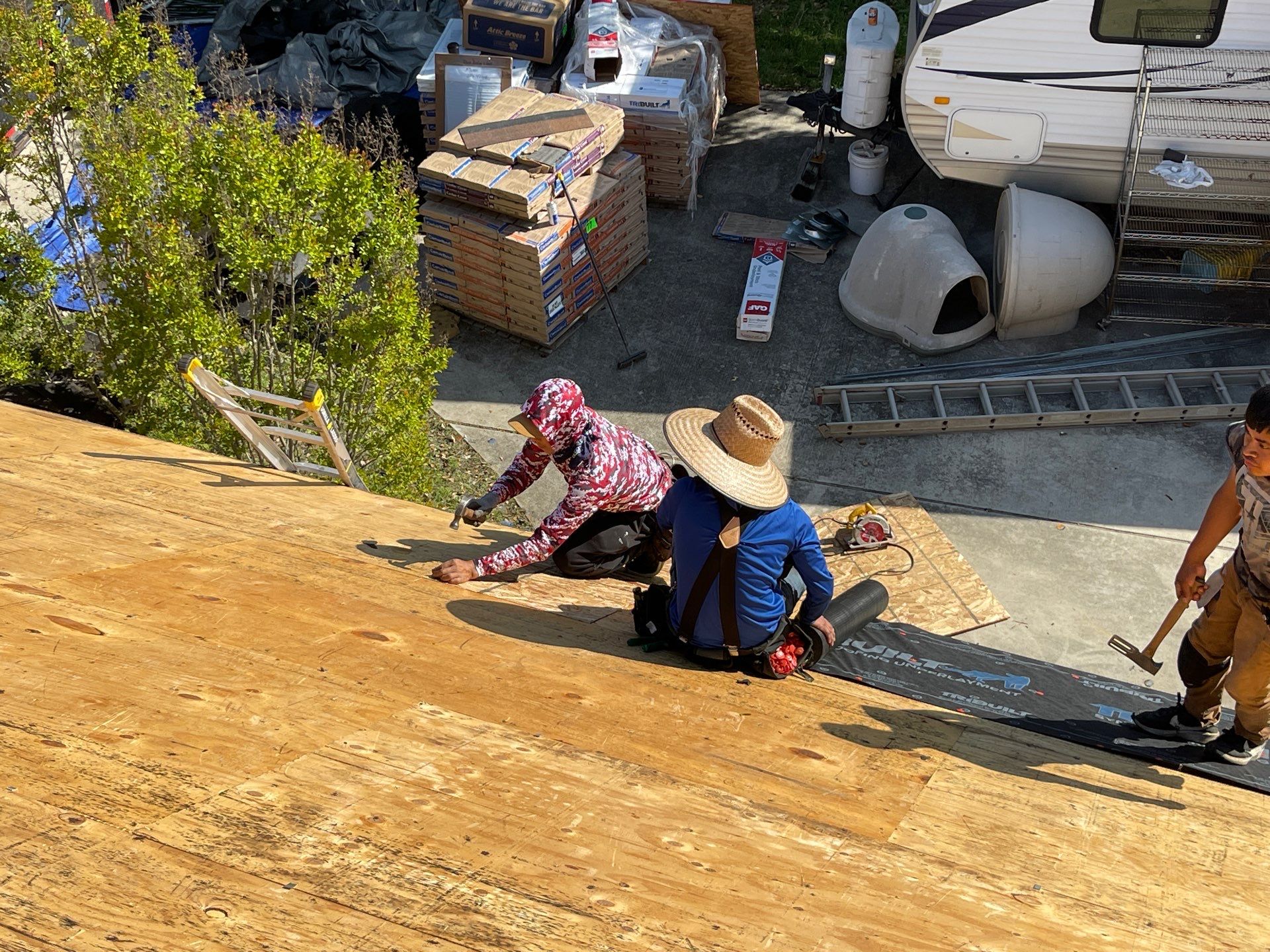 Project in New Braunfels by Rhino Roofing and General Contracting, LLC