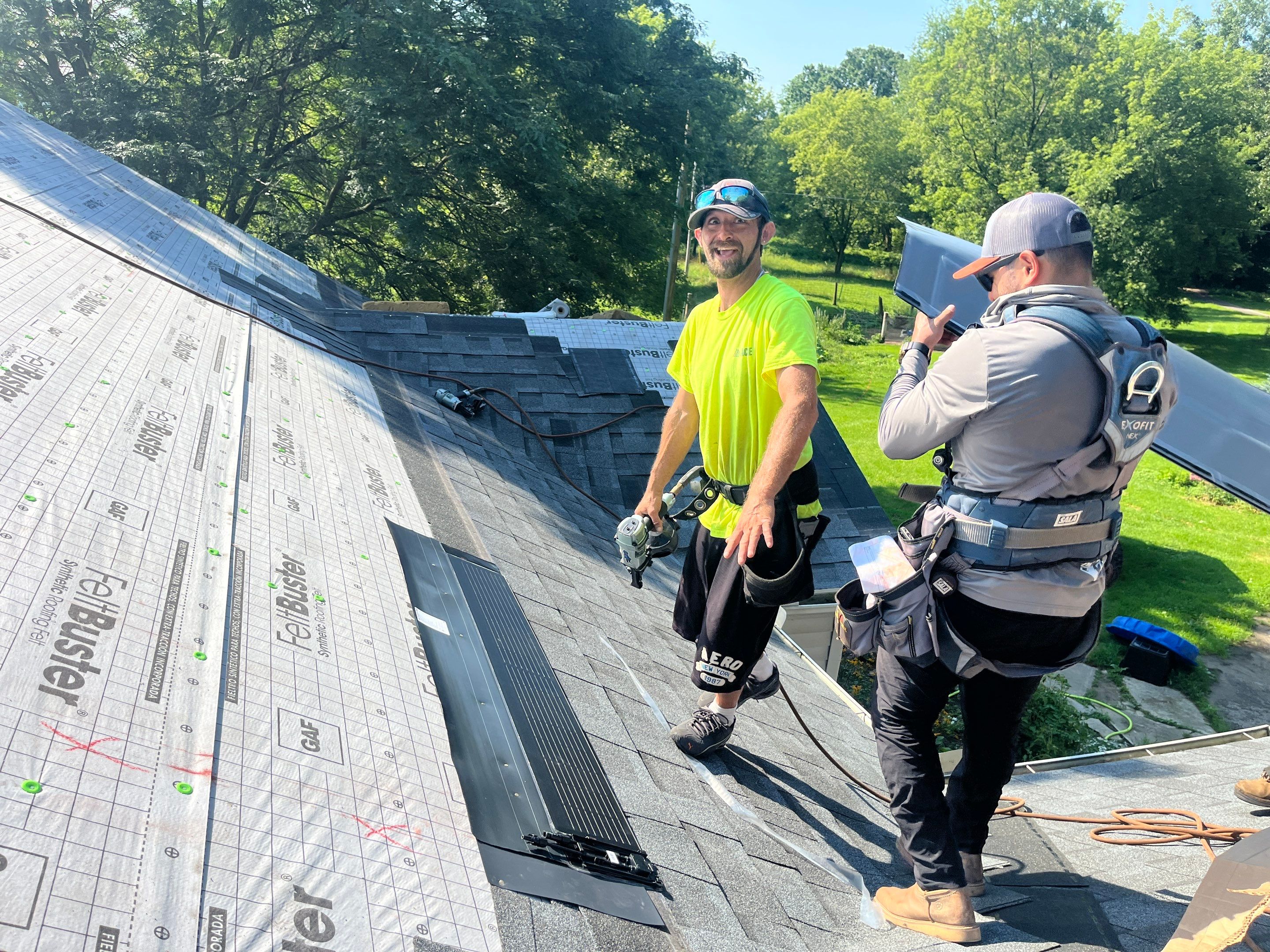 Solar Roof Installation using GAF Solar  by Acme Exteriors