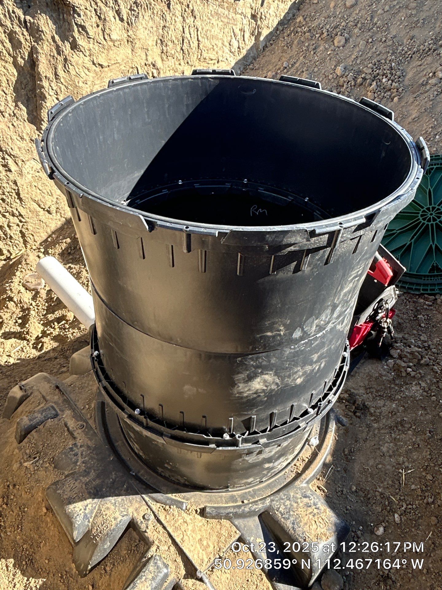 Full Septic System Installation With Polyethylene Tanks In Alberta by Septic Medic Inc.