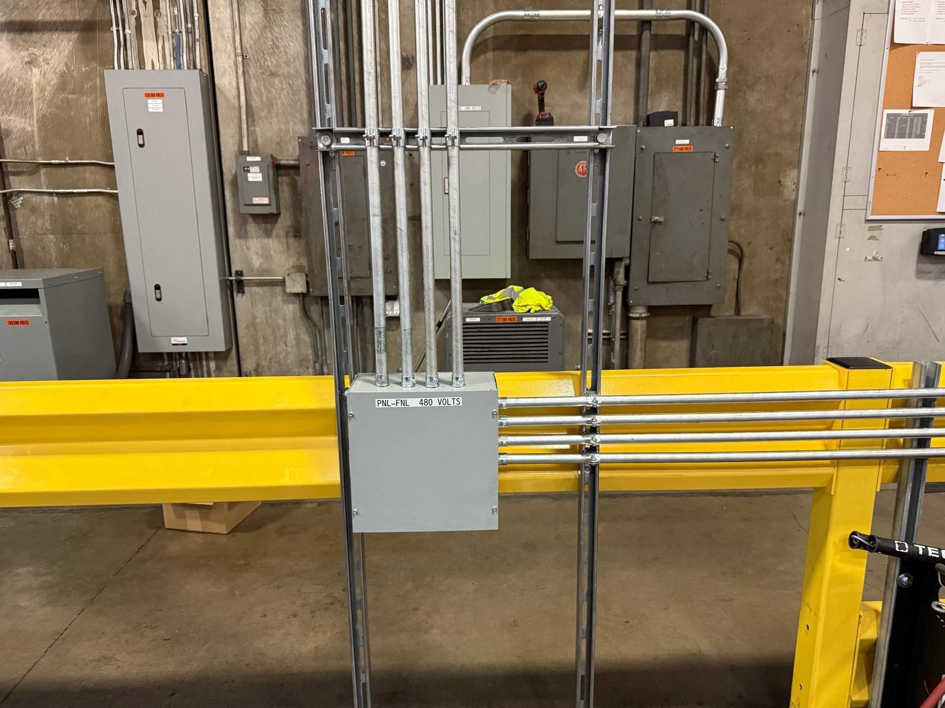 Forklift Charging Stations & LED Lighting Upgrade – Chemical Storage Facility, Santa Fe Springs, CA by Ring and Ping Inc.