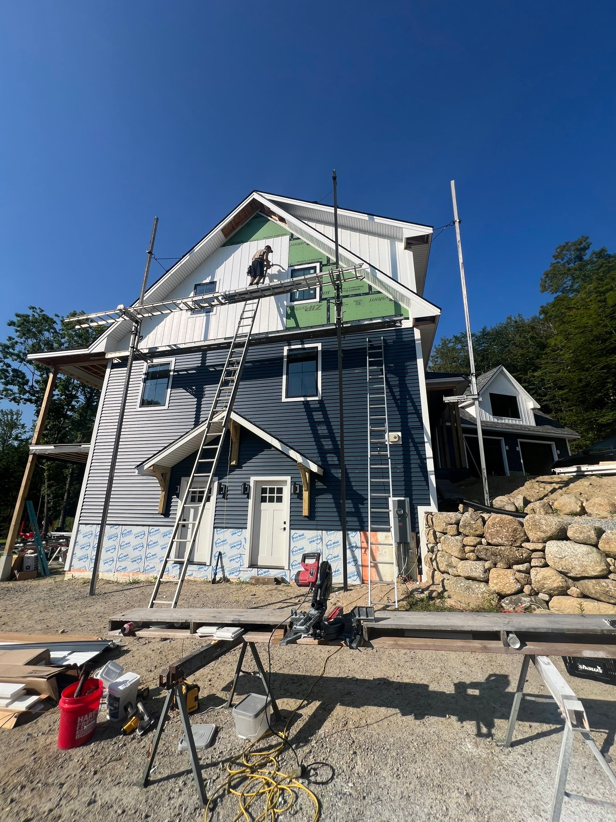 Siding Project in Antrim, NH (UPDATE) by Tall pine roofing