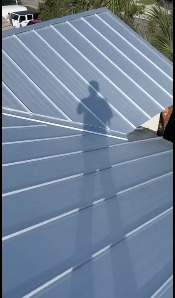 24ga 1" Nail-Strip Mill Finish by Total Roofing System The Metal Roof Experts