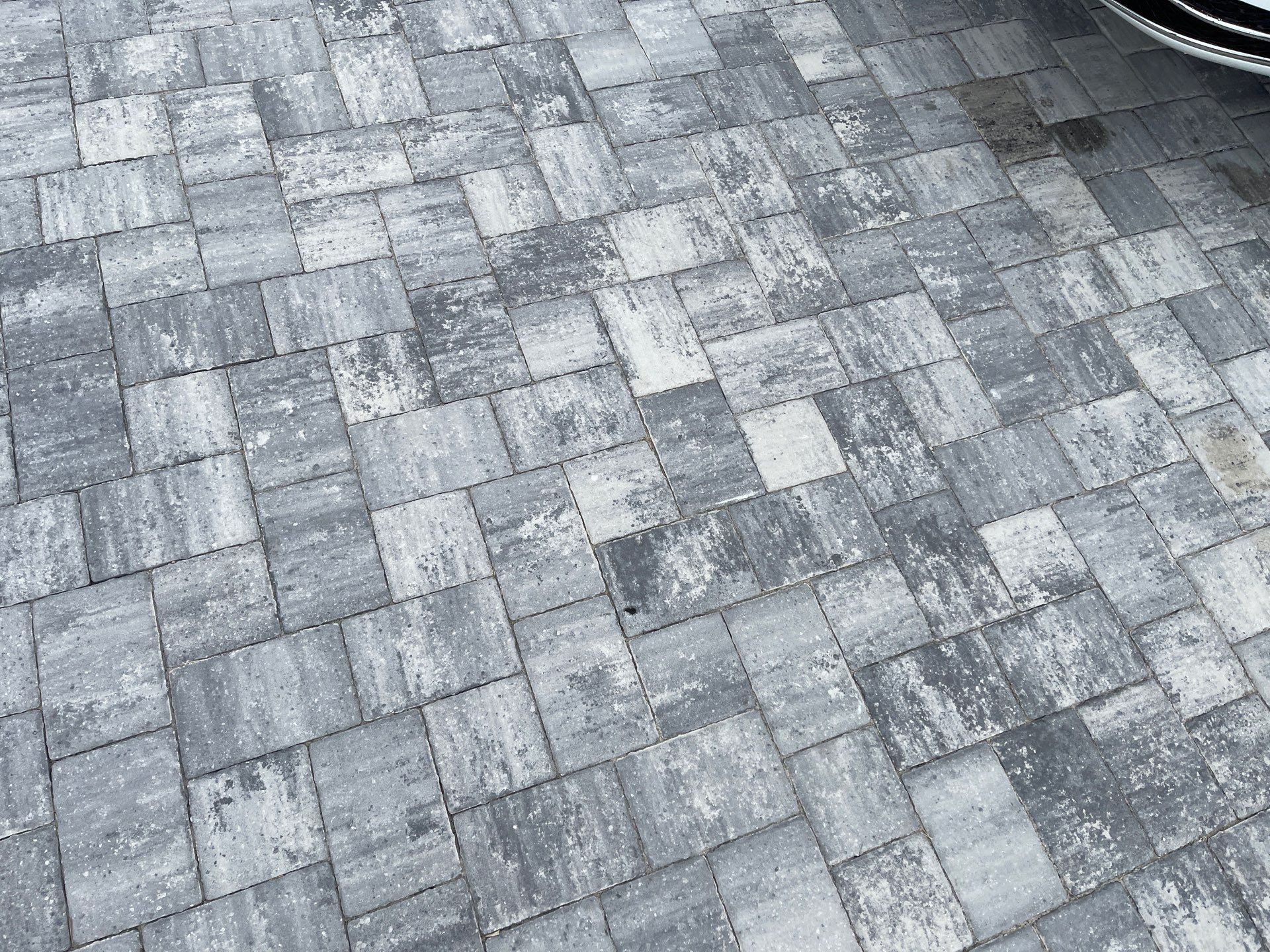 Paver Driveway using TopSeal by DuraSeal