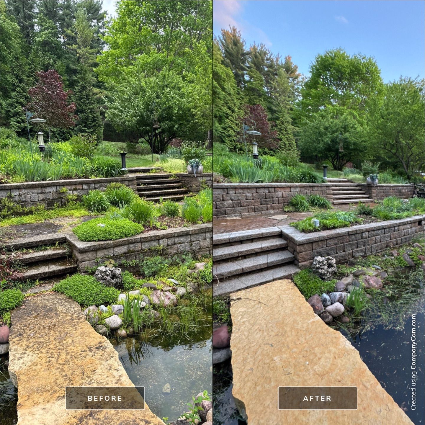 Project in Algonquin by Simmons Power & Soft Washing