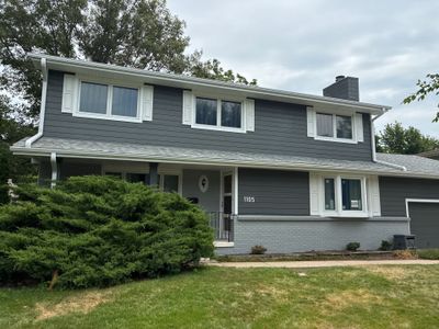 Full James Hardie Siding Replacement and Custom Exterior Paint in Papillion