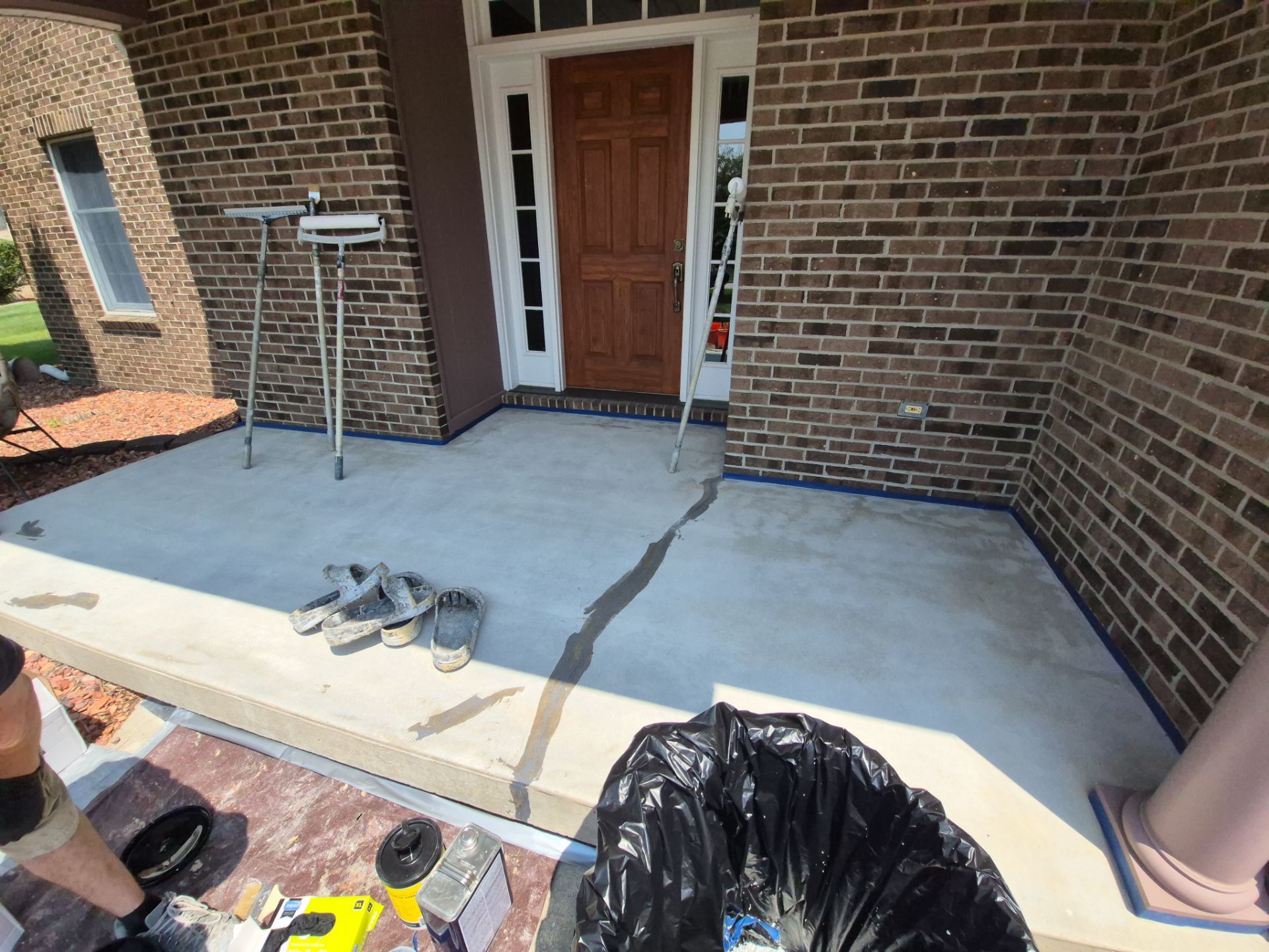 Project in Saginaw by Wise Coatings of Central Michigan