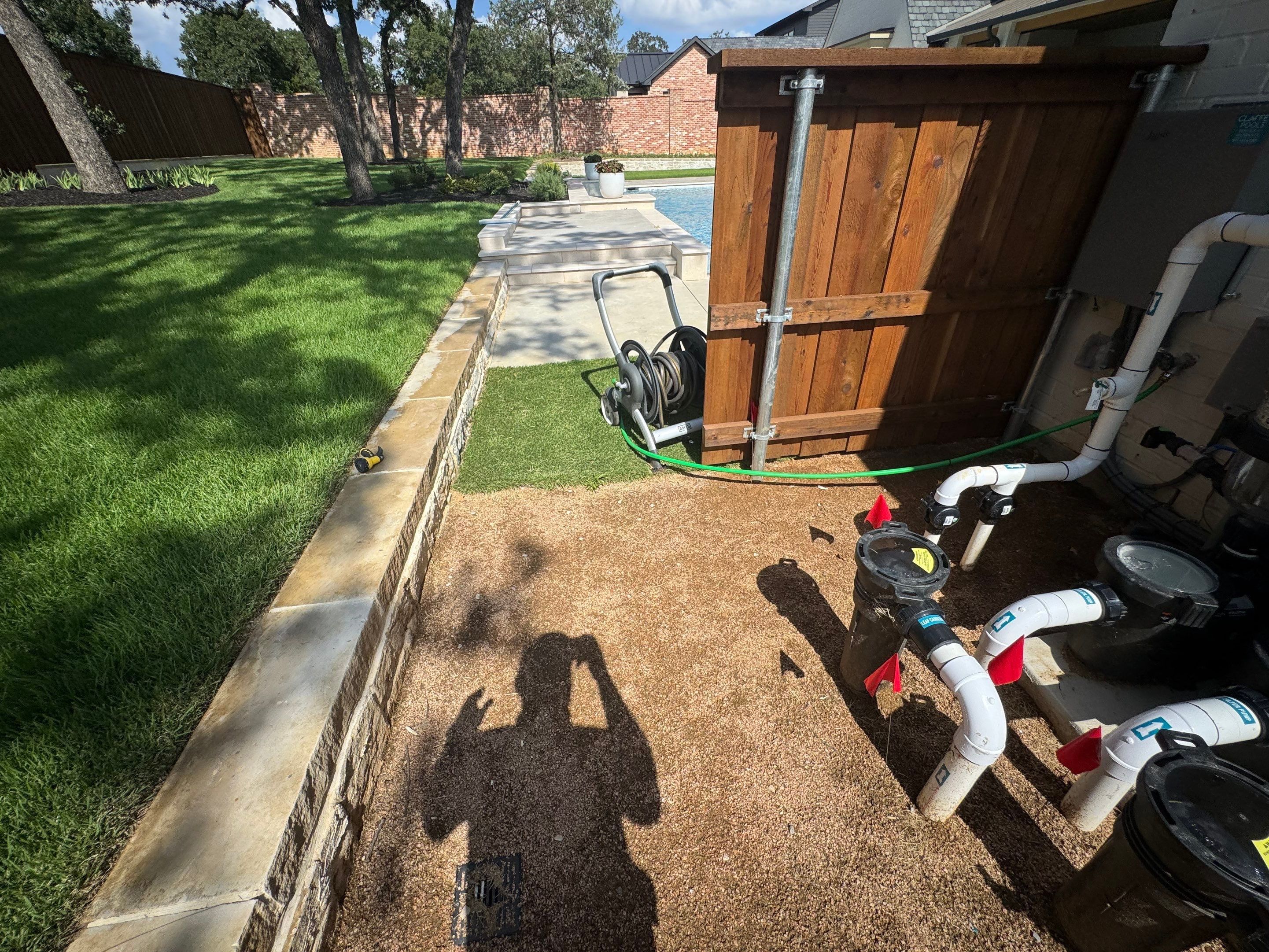 Project in Southlake by Turf Concepts