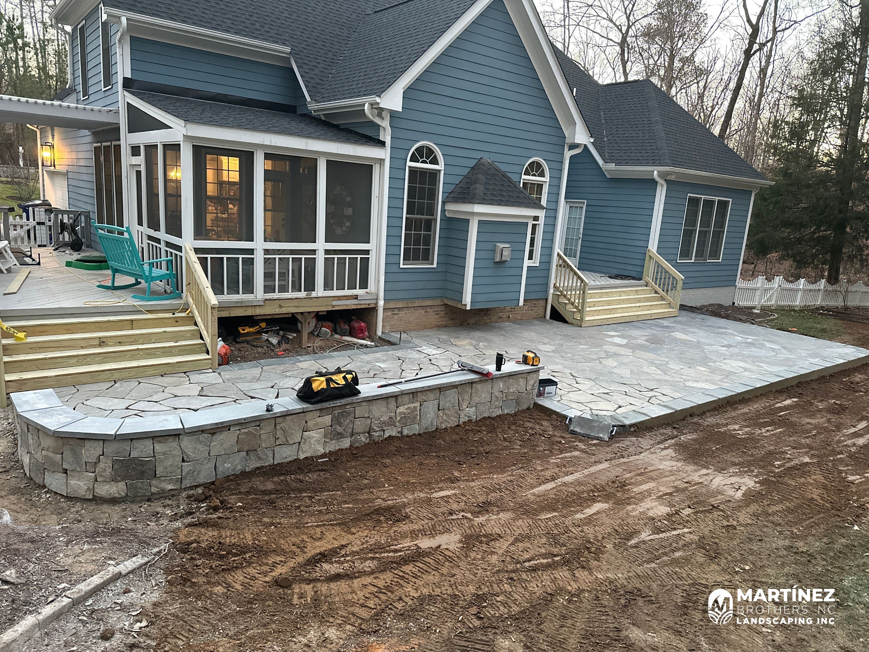 Hardscaping in Pittsboro by Martinez Brother’s Nc Landscaping Inc
