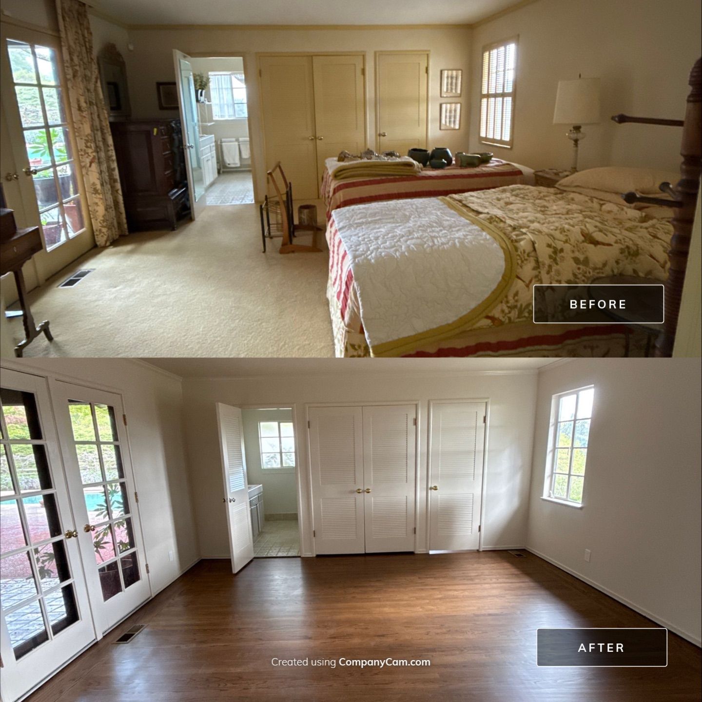 Project in Lafayette by Hexagon Construction 