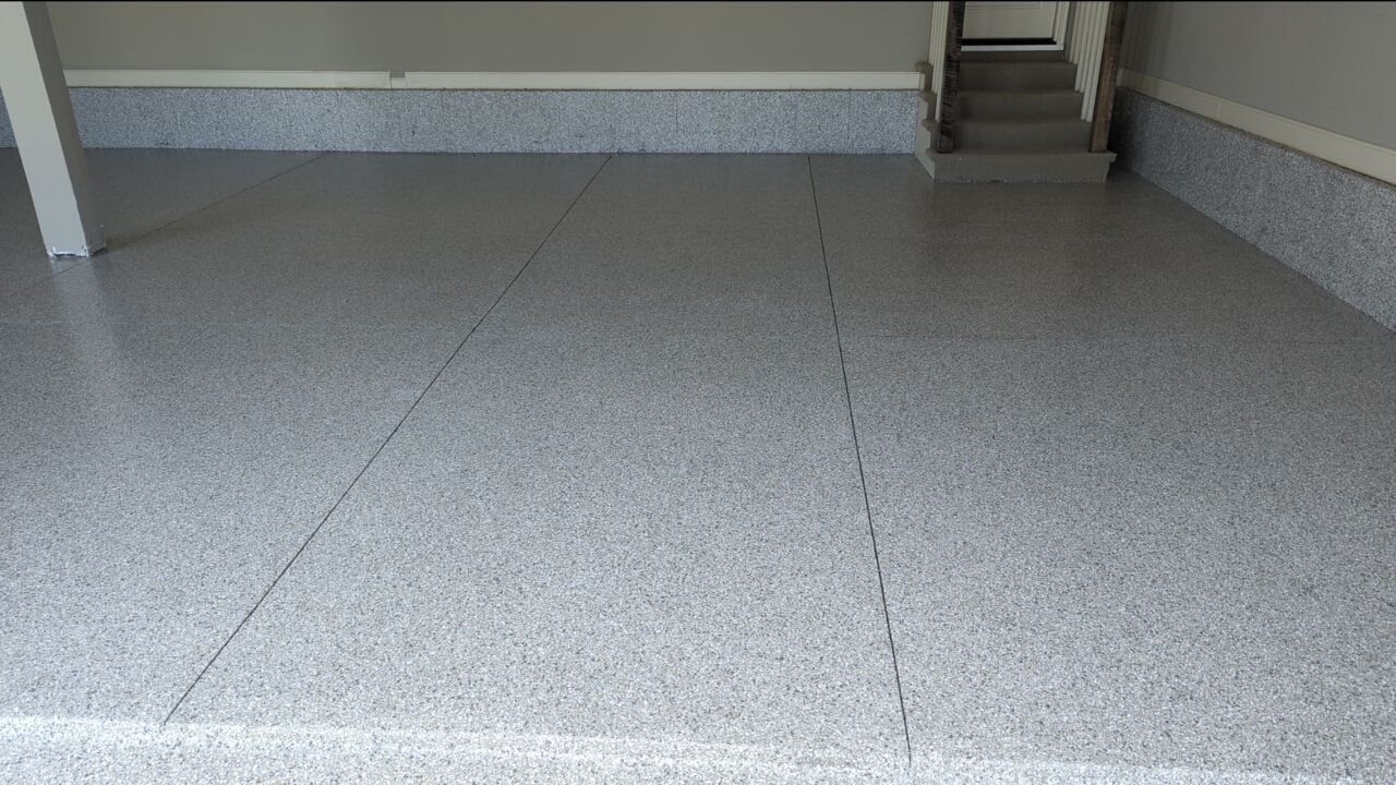 Garage using Mount Everest by Select Painting, Coatings & Garage Cabinets