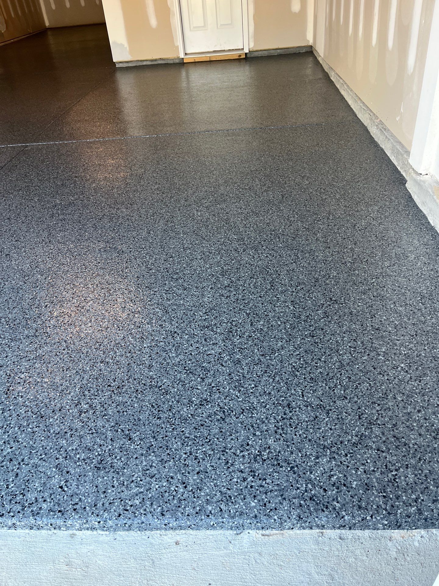 Garage Floor Coating using Nightfall by My Garage Floor Guys