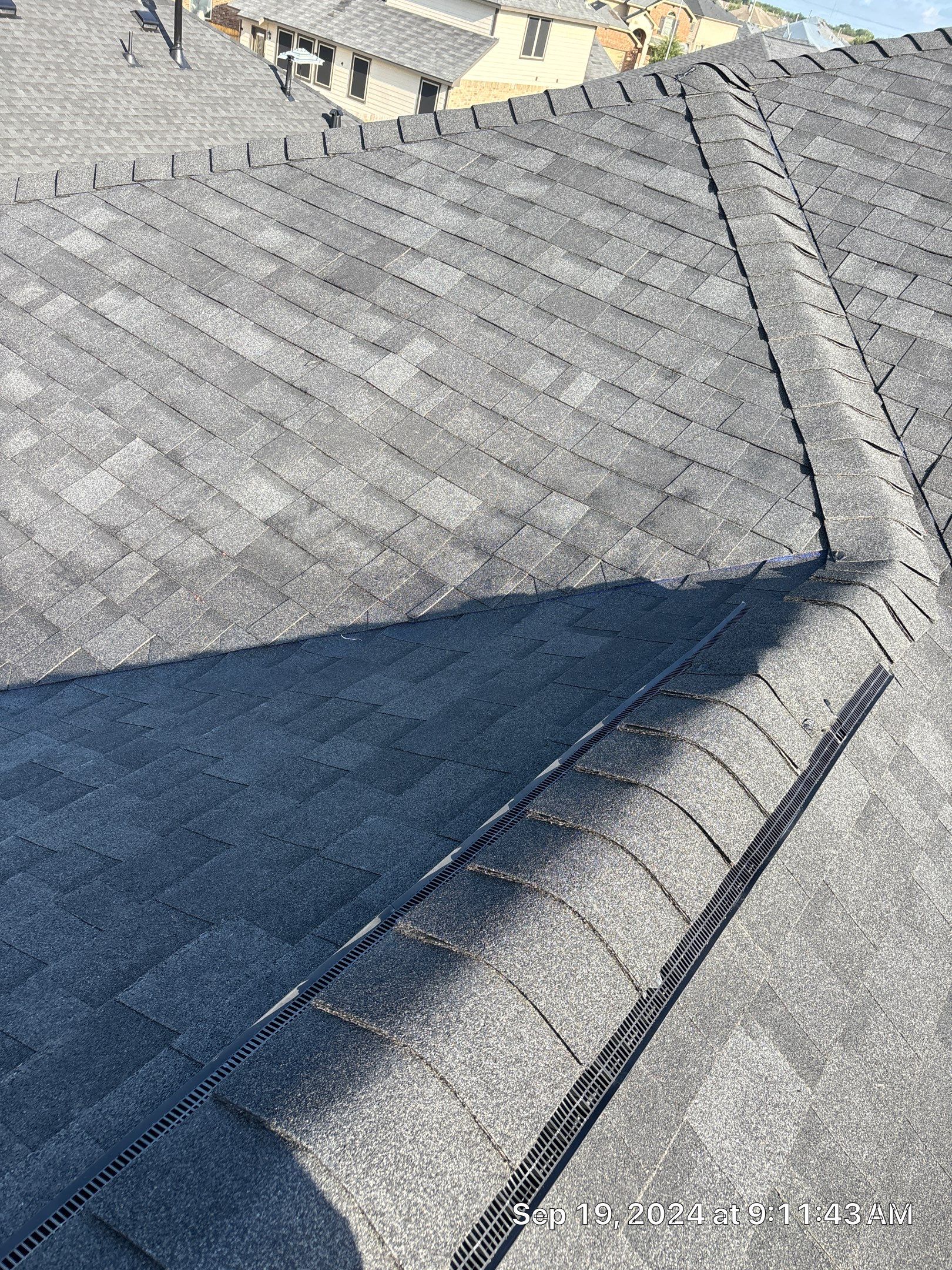 Houston Reroof Project Post Hurricane Beryl by Berry Good Roofing