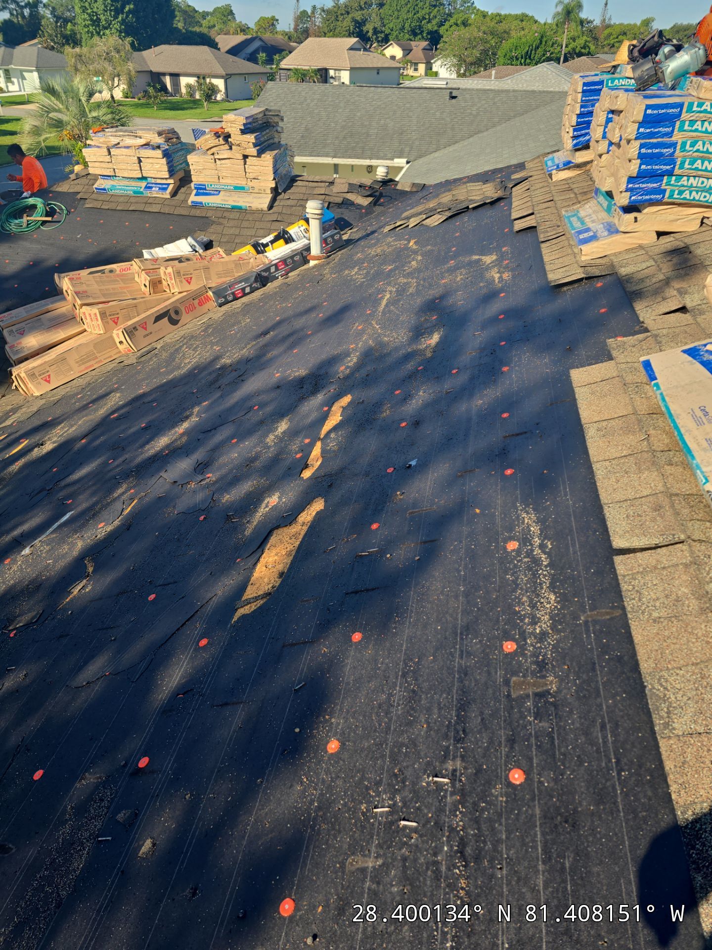 Project in Orlando by Fortified Roofing Solutions Corp.