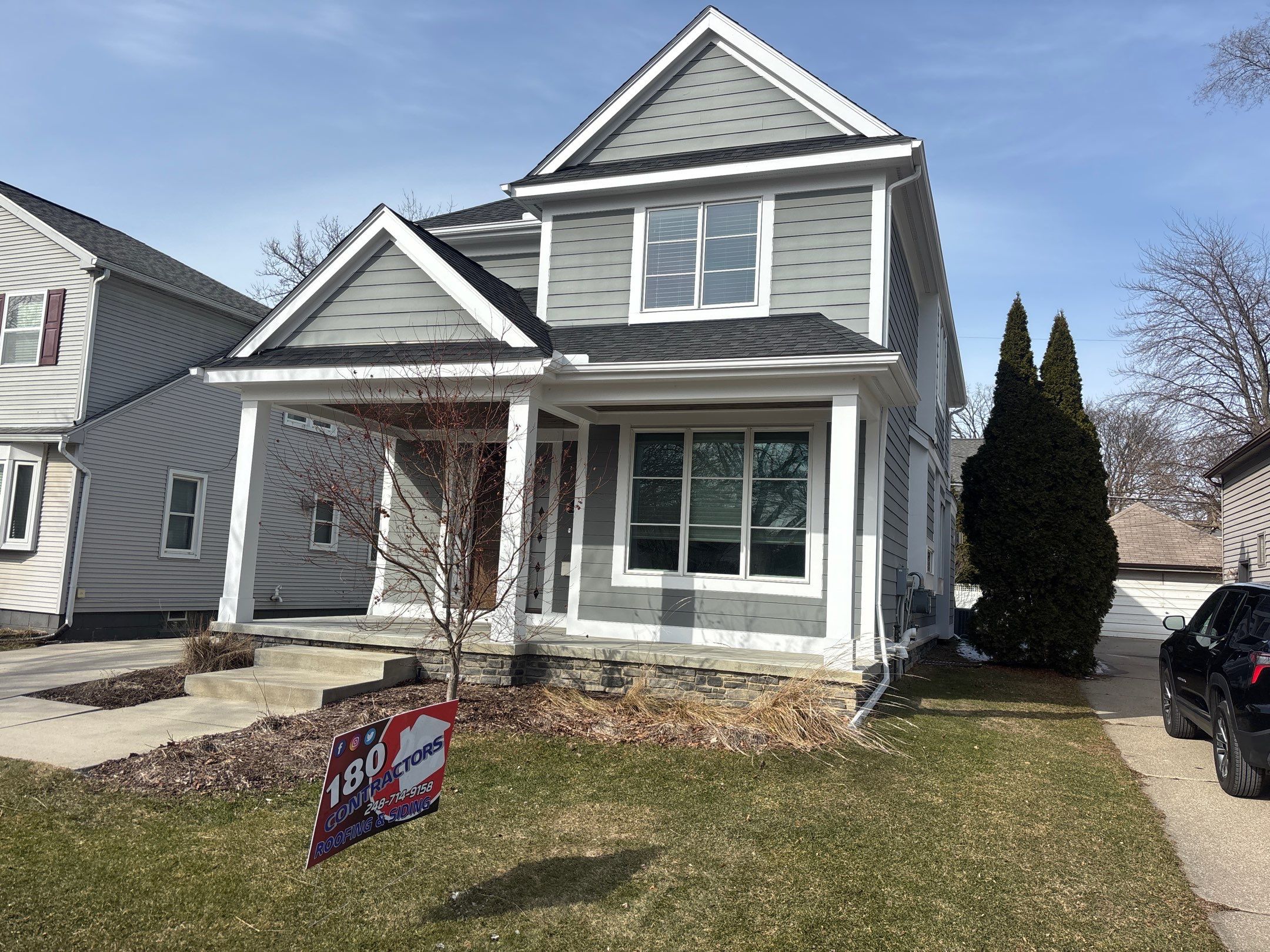 Roof Replacement using Owens Corning Duration Flex by 180 Contractors