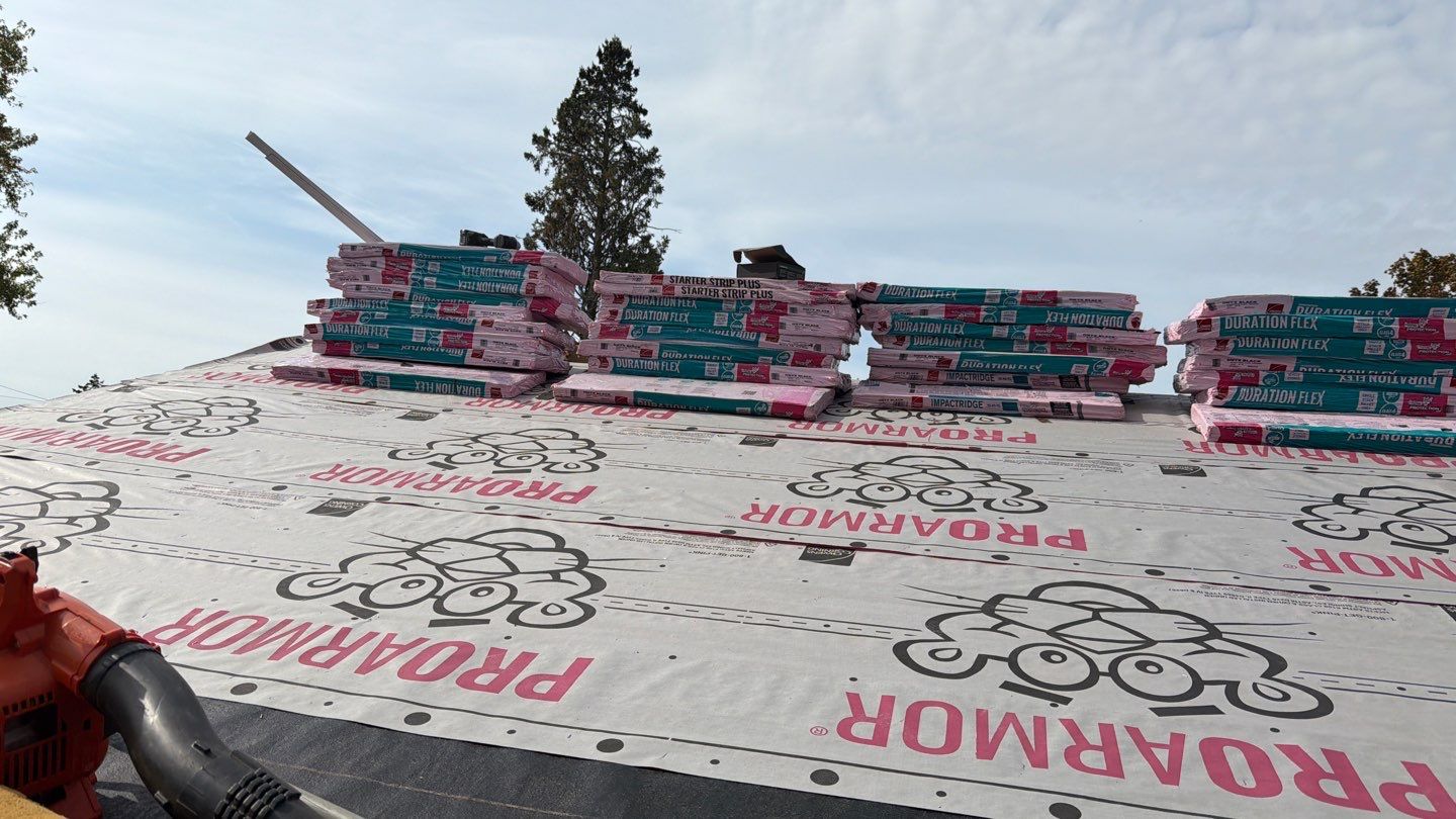 Roof Replacement using Owens Corning Onyx Black by 180 Contractors