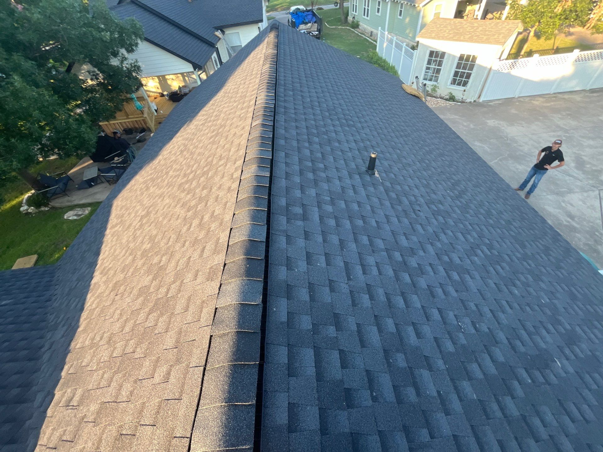 Belton TX — Hail Damage Roof Replacement & Skylight Replacement, Downtown Belton by ROAM Roof & Solar