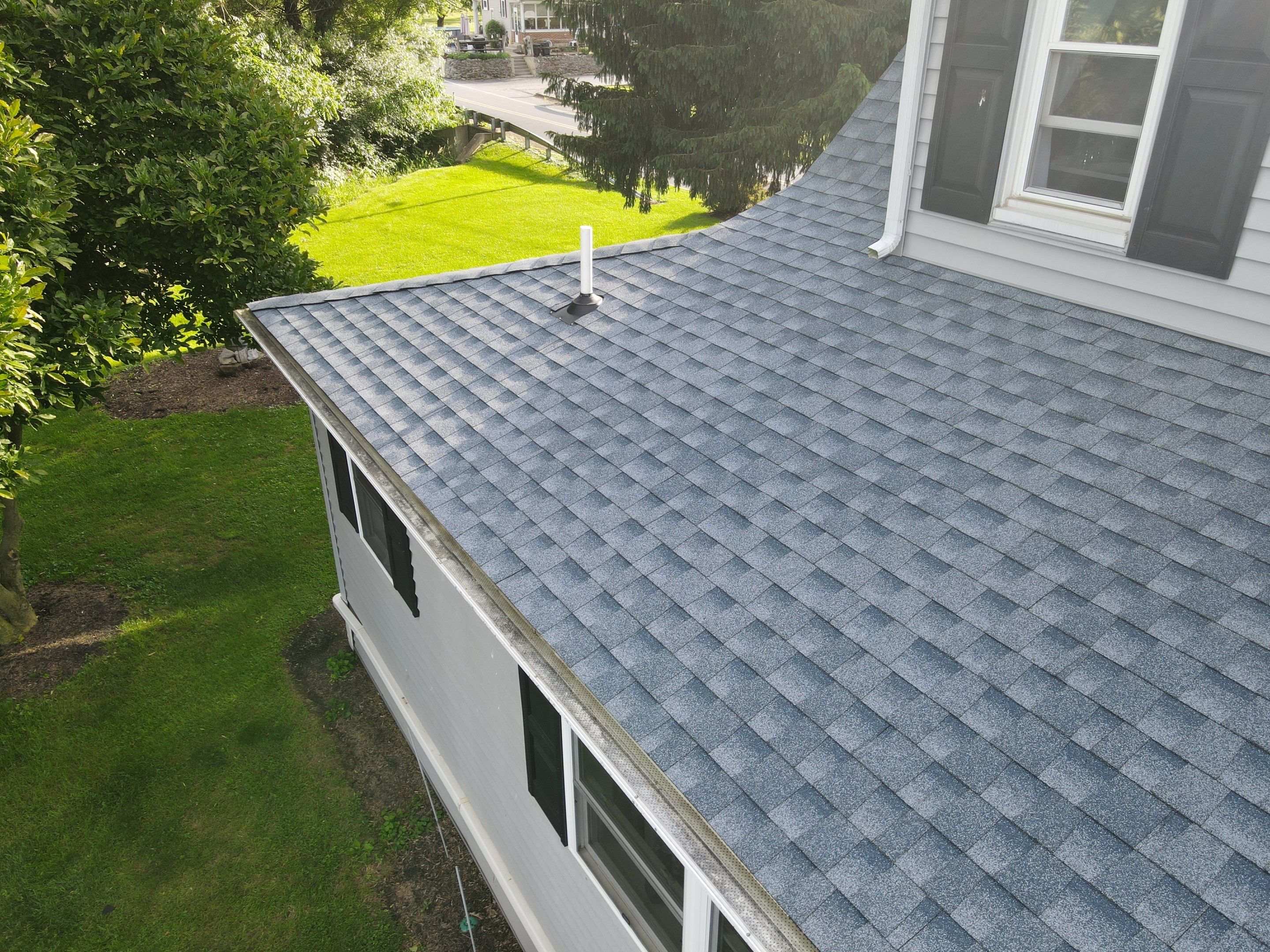 Biscayne Blue Architectural Shingle Install  by Teflon Roofing