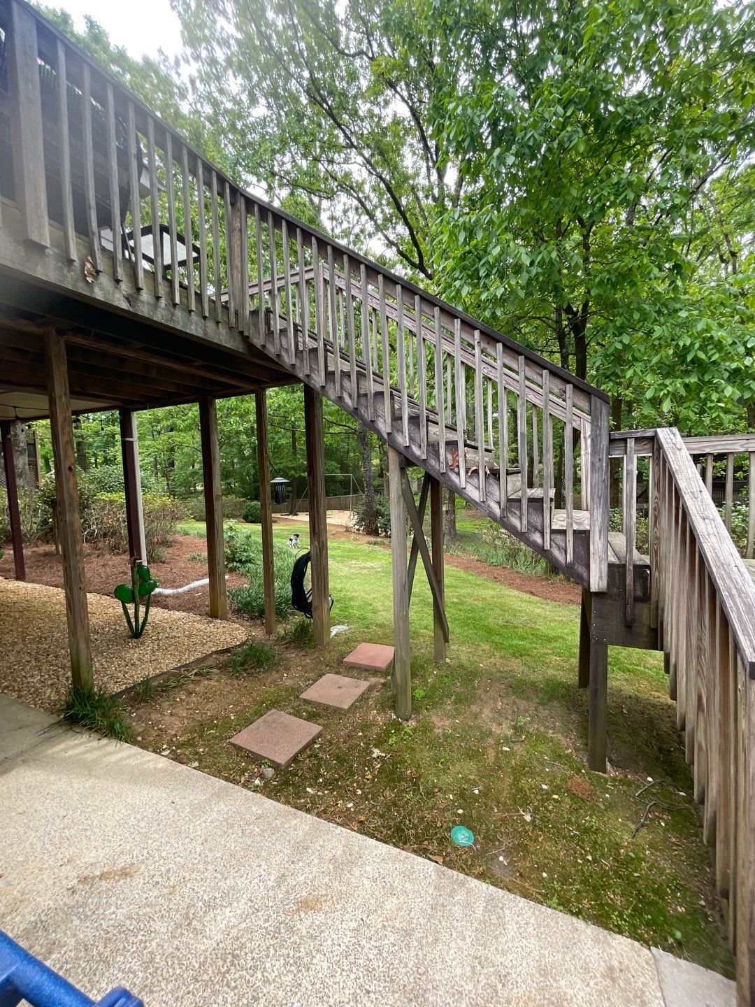 South Trace - Deck Installation  by Pillar and Pine