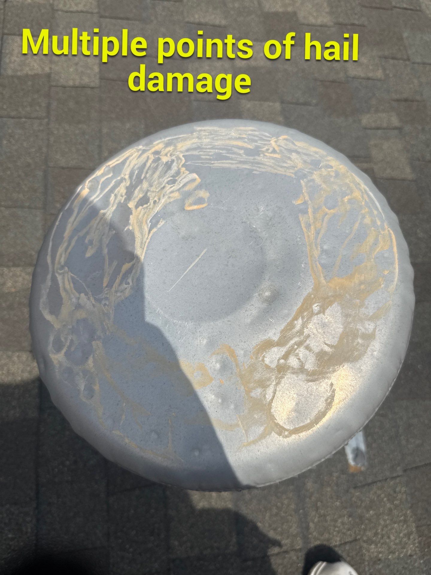 Large roof correction by SOS Home Ohio 