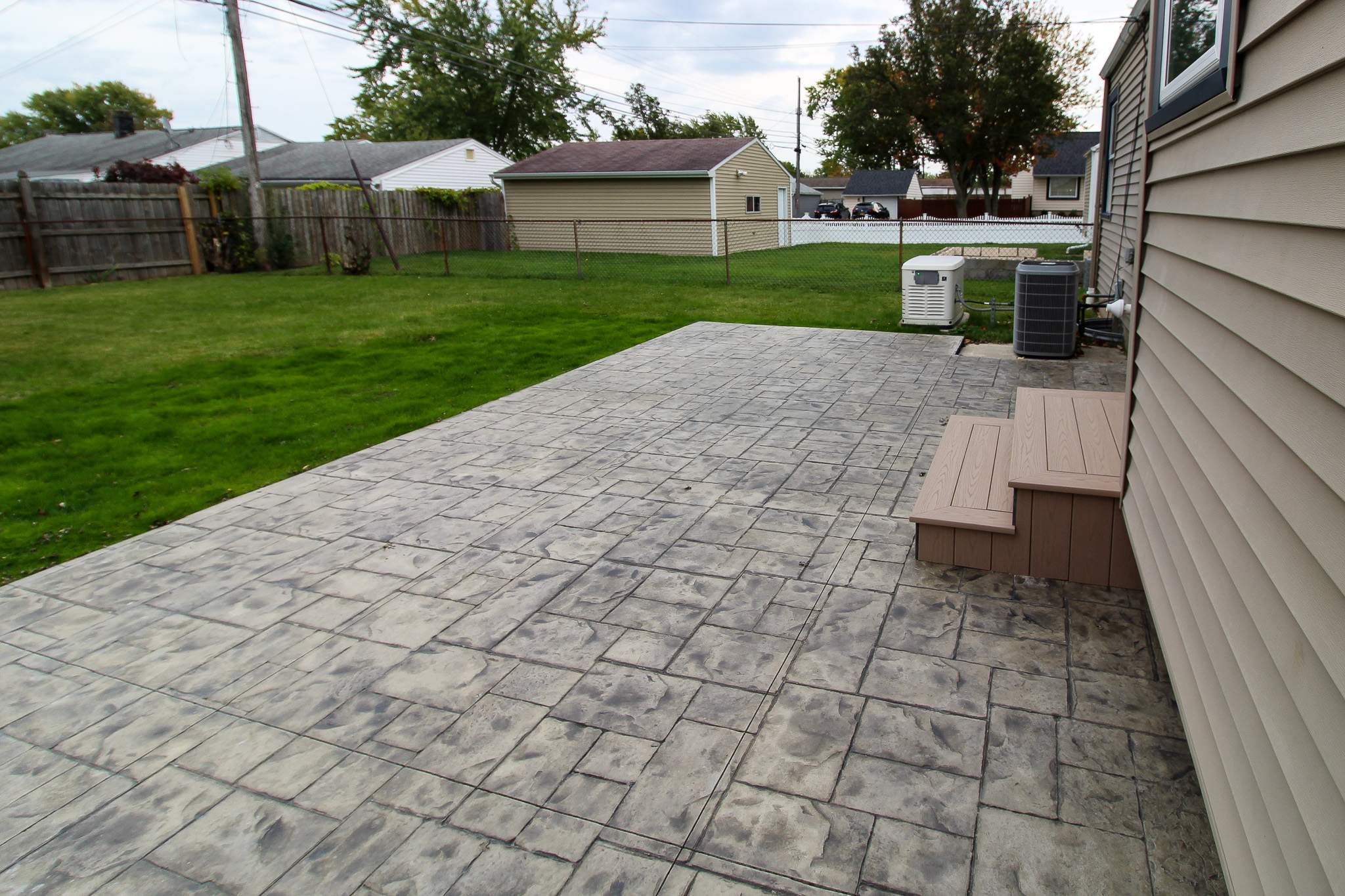 Stamped Concrete by Ivy Lea Construction