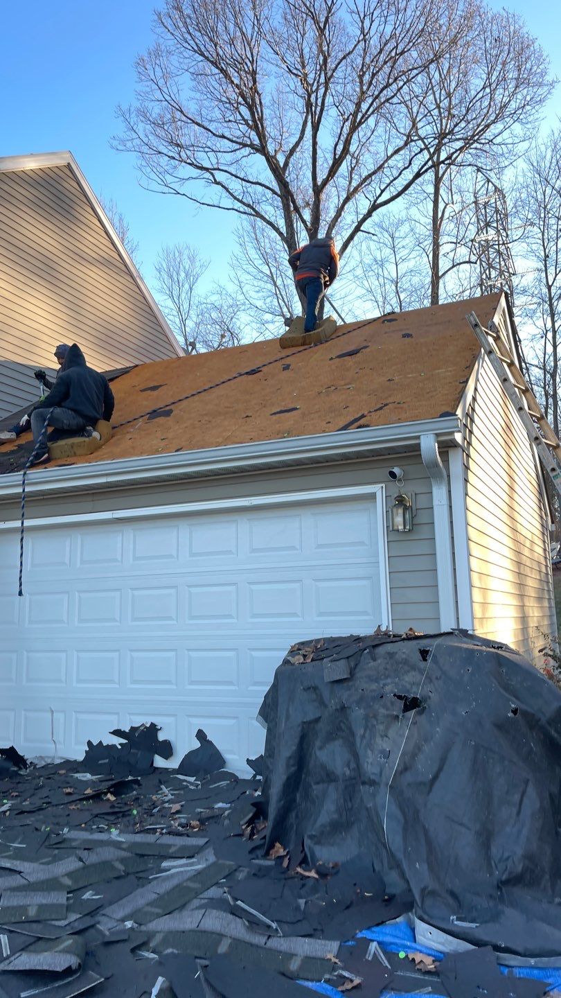 Roof replacement by hail damage by Just Brilliant Restoration JBR
