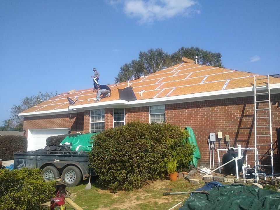 Residential Roofing Installation using Roof Replacement by American Roofing & Construction LLC