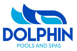 Logo for Dolphin Pools and Spas