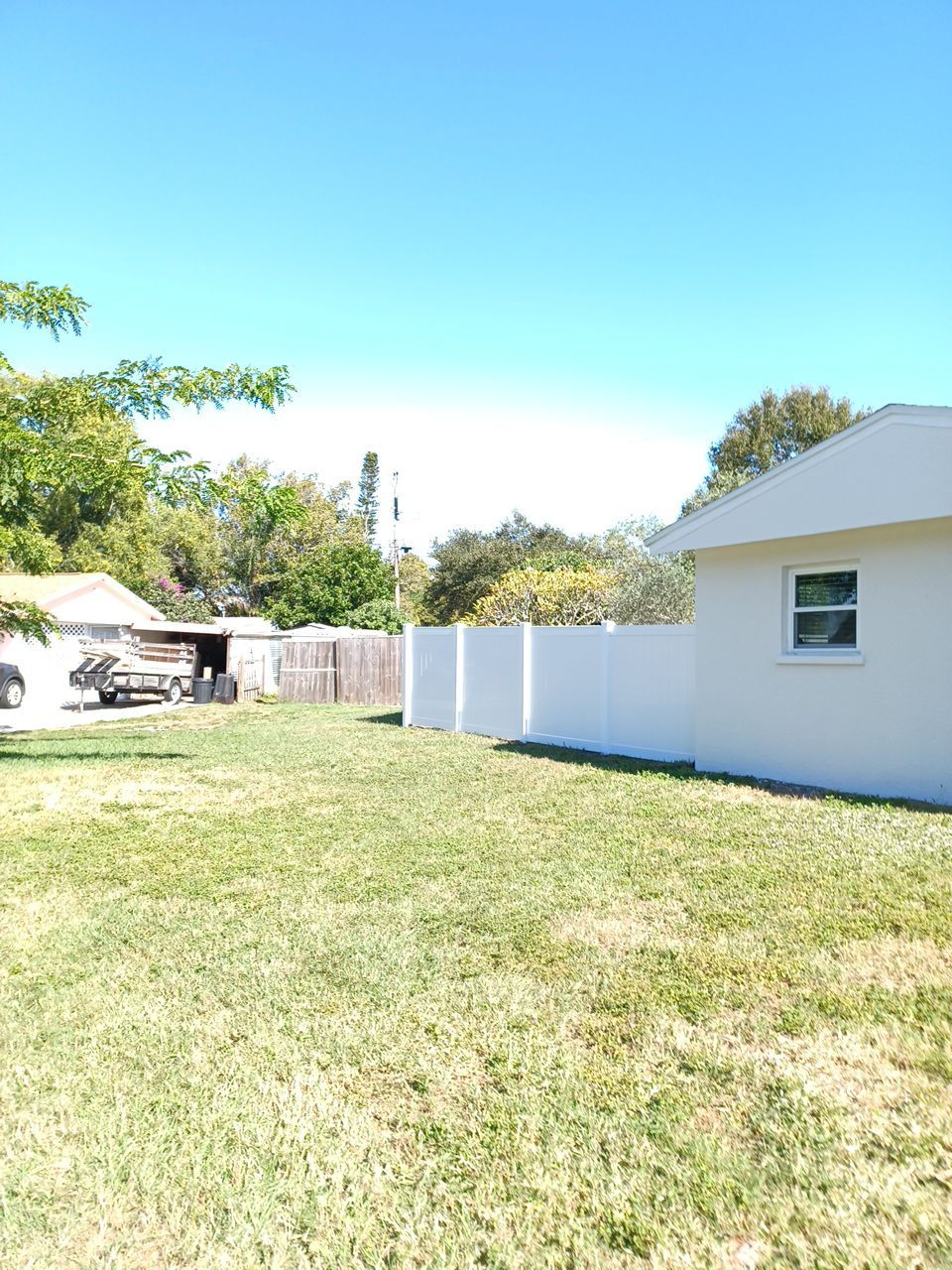 Bradenton, FL 6 ft. Tall White Vinyl Privacy Fence  by Asap fence and gates, LLC