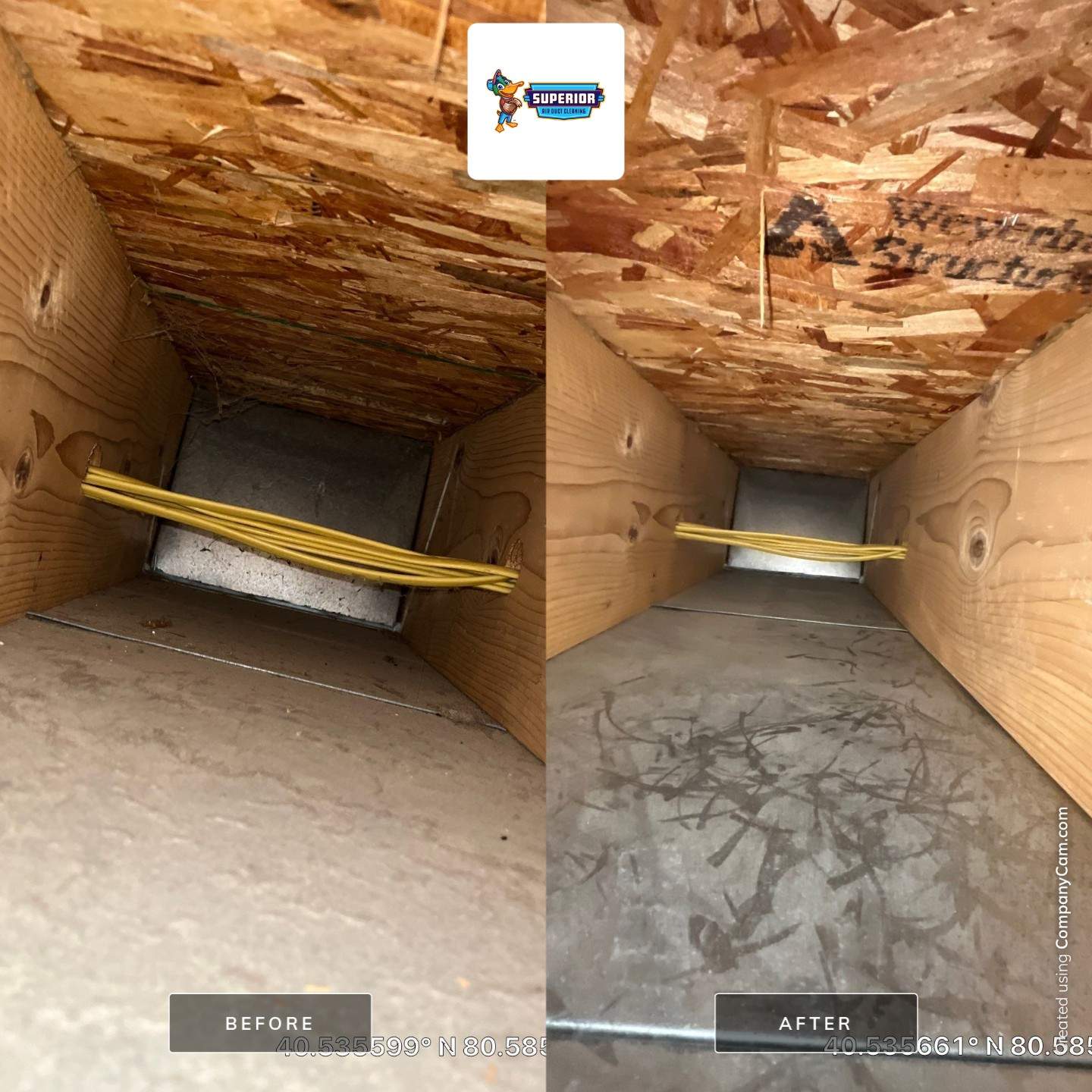 Air Duct Cleaning With a Vacuum Truck in New Cumberland, WV by Superior Air Duct Cleaning