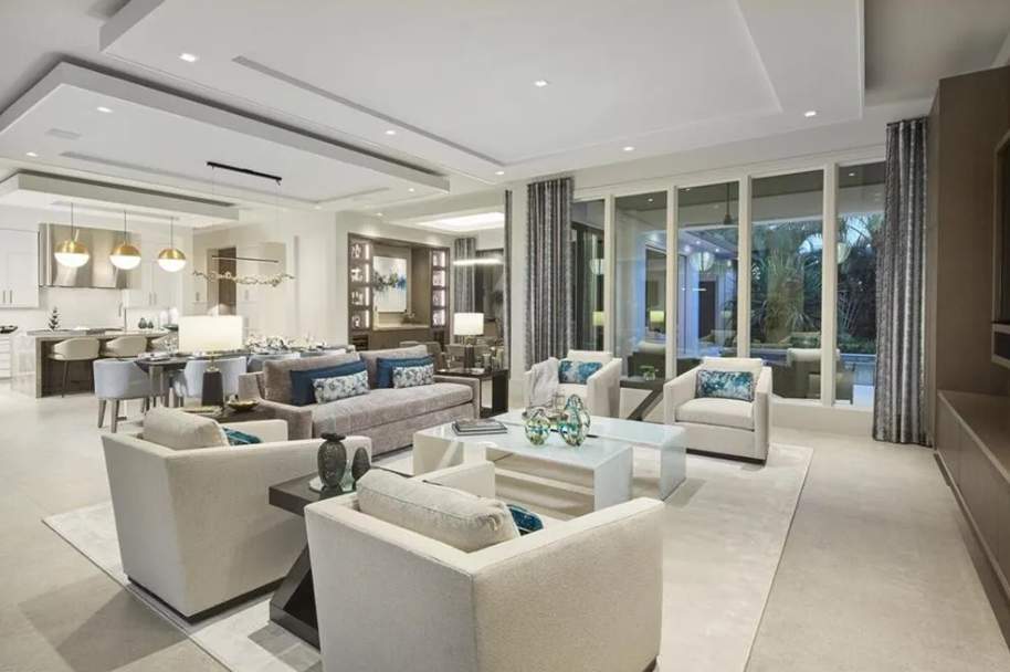 Luxury Estate Tile Installation by Naples Flooring Boutique