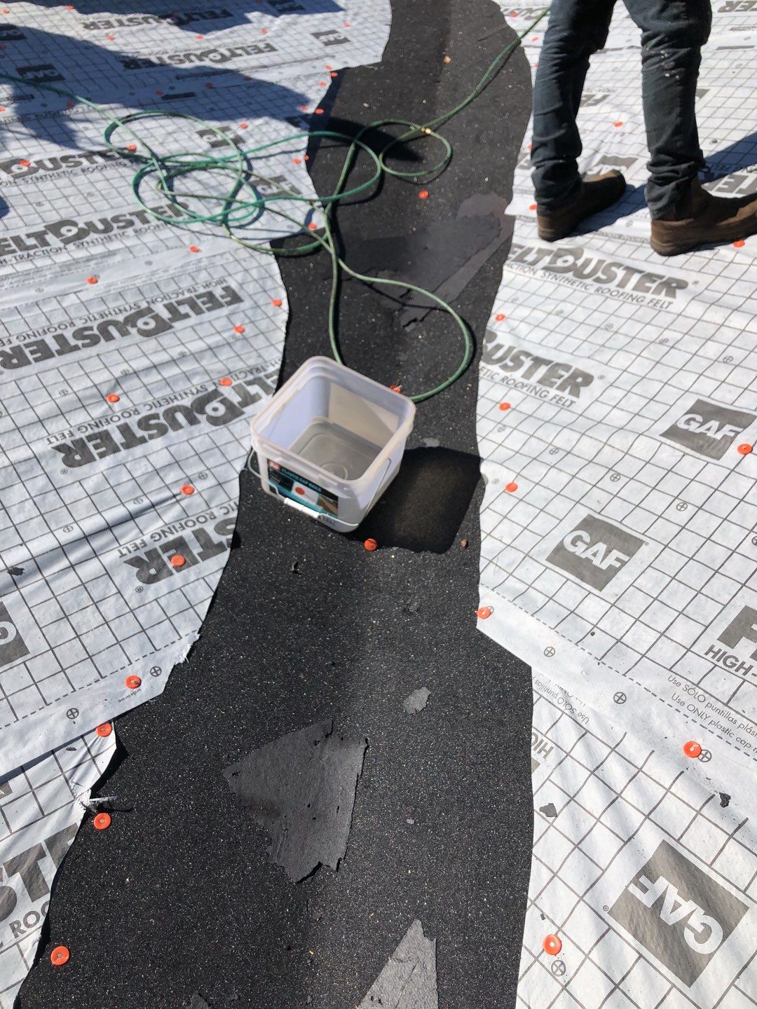 Residential Roofing Installation using Roof Replacement by American Roofing & Construction LLC