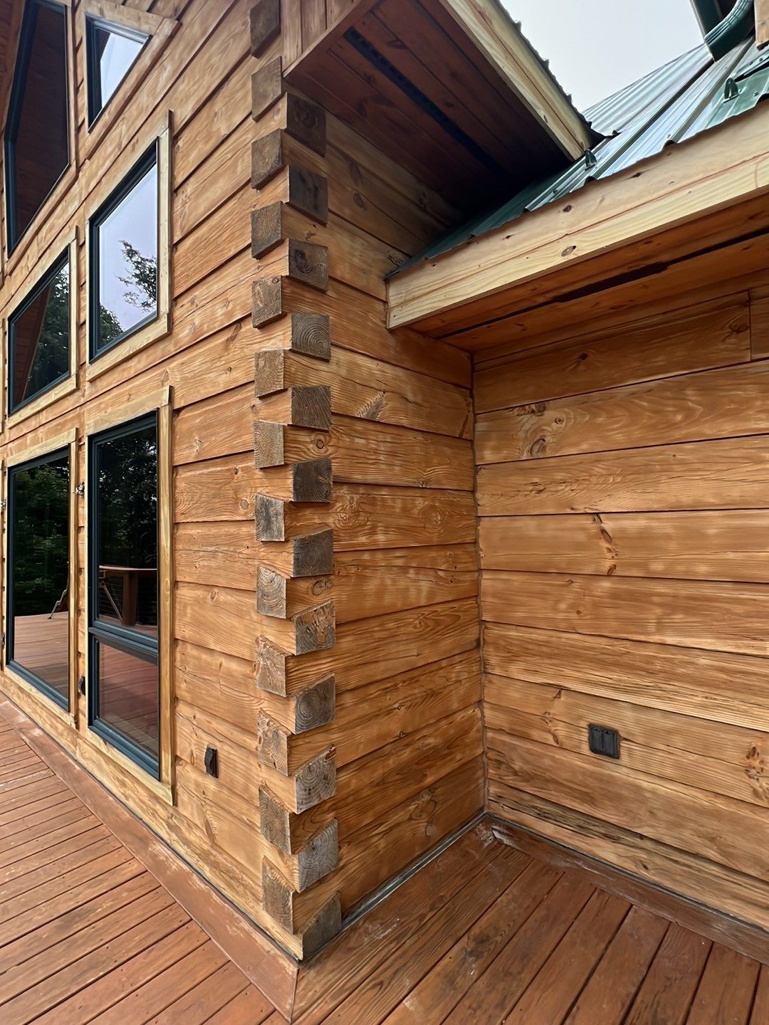 Cabin using Wood Sealant by DuraSeal