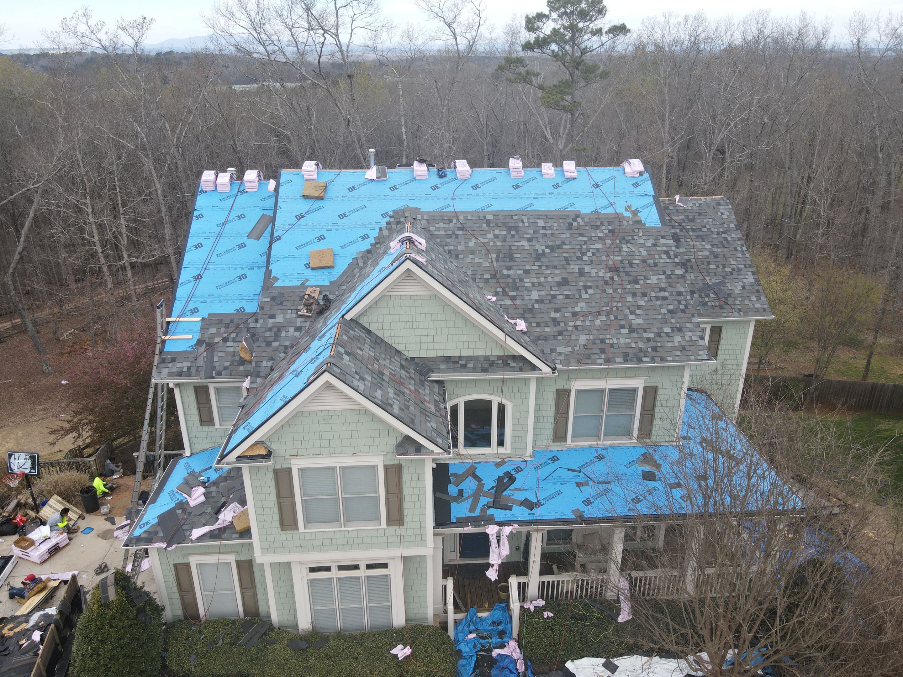 Commercial Roofing Installation using Owens Corning by Inspector Roofing and Restoration