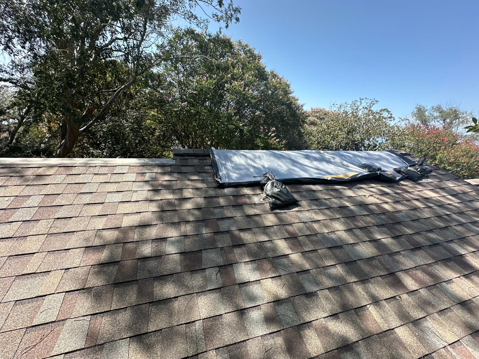 Peel-and-Stick Membrane Roof Repair — Montgomery, TX by PL Roofing & SB Roofing, LLC.